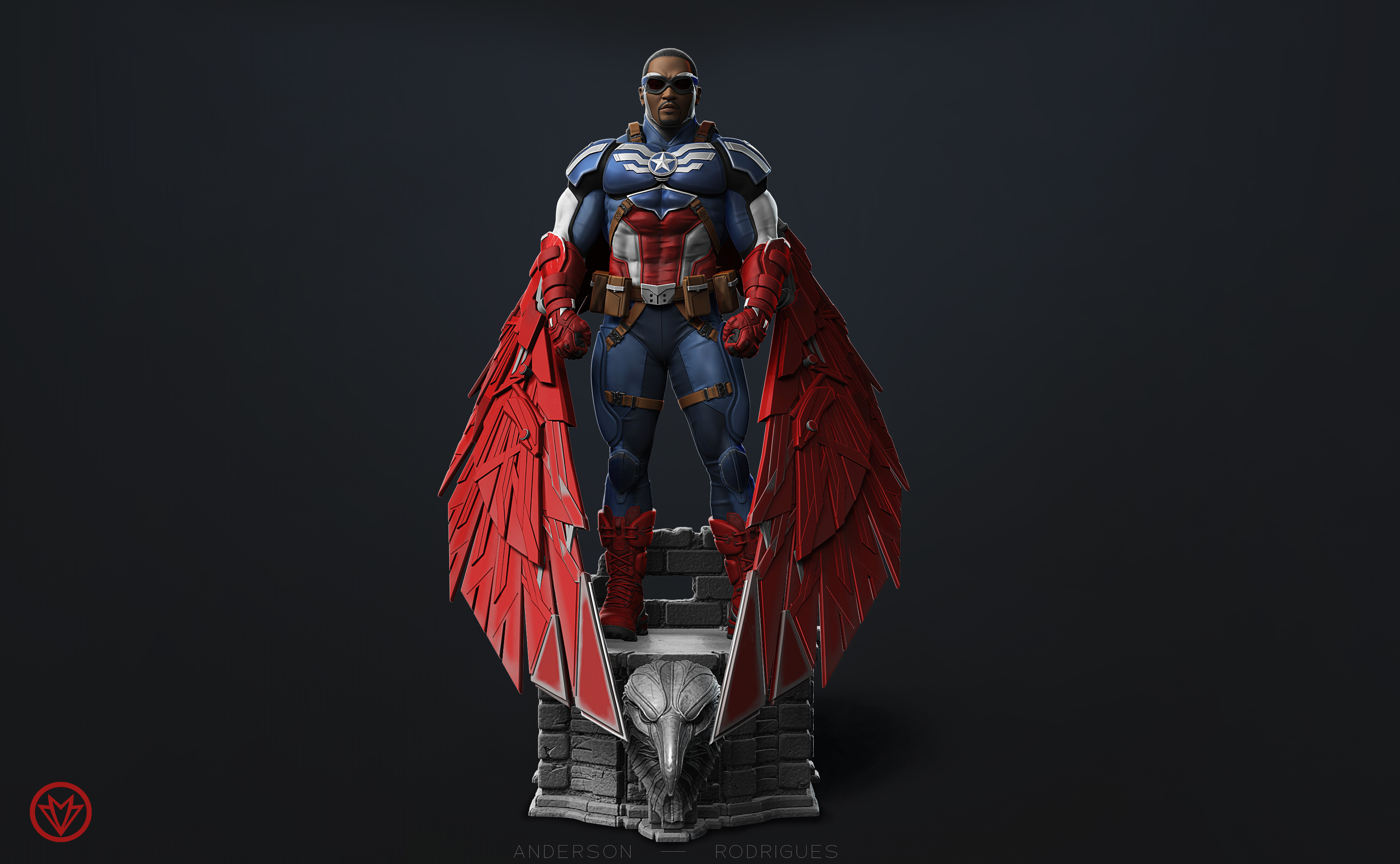 Sam Wilson Captain America Wallpapers