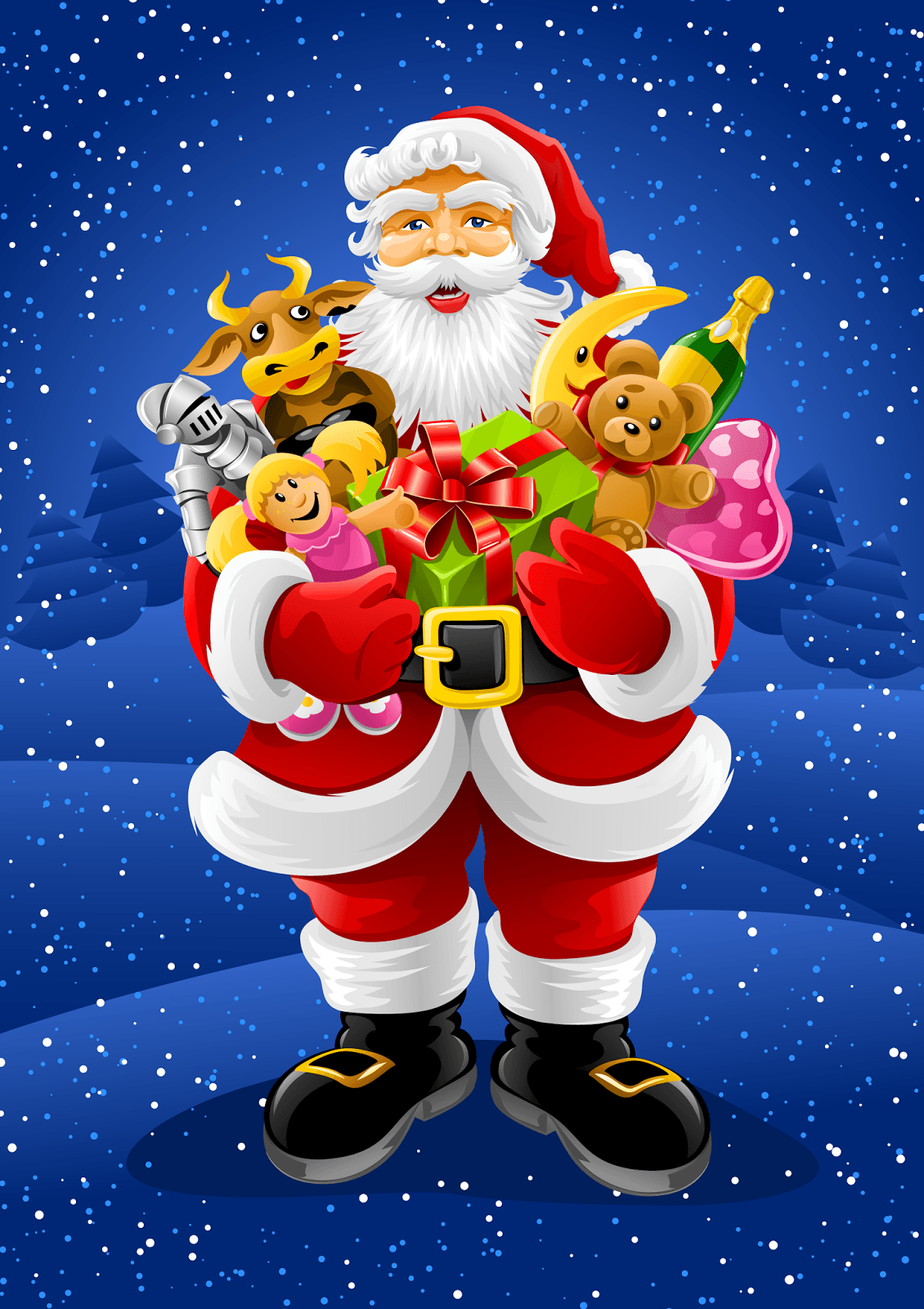 Santa Hd Wallpapers