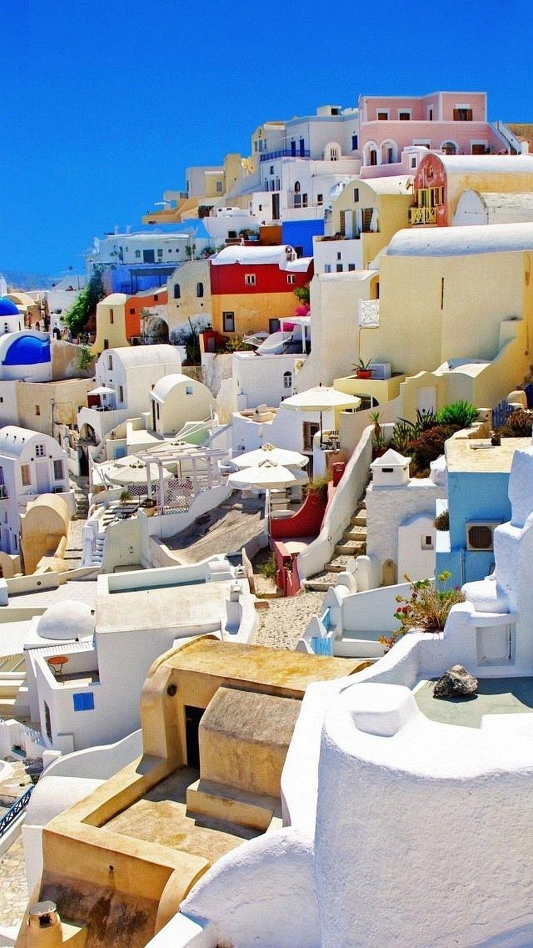 Santorini Iphone Wallpapers