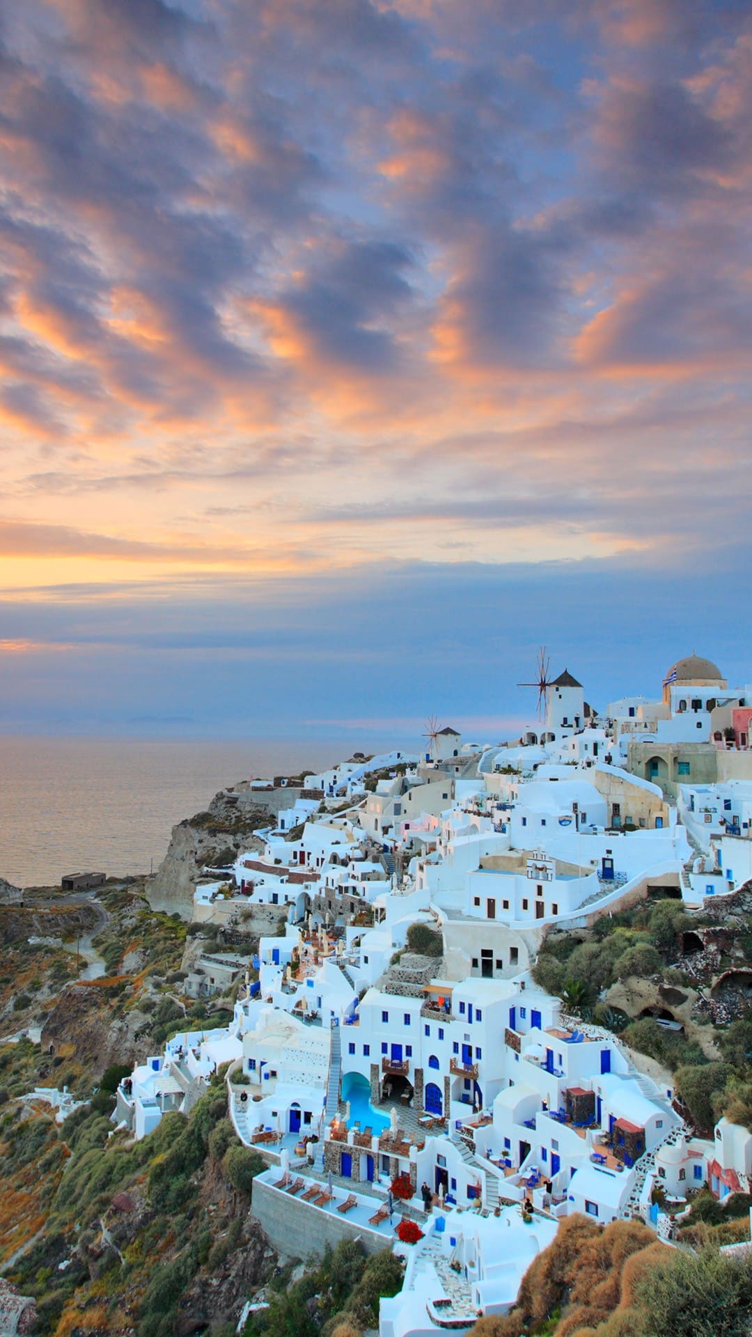 Santorini Iphone Wallpapers