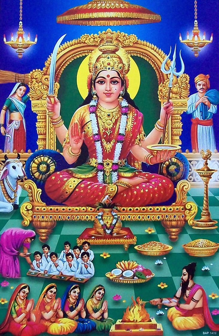 Santoshi Maa Image Wallpapers