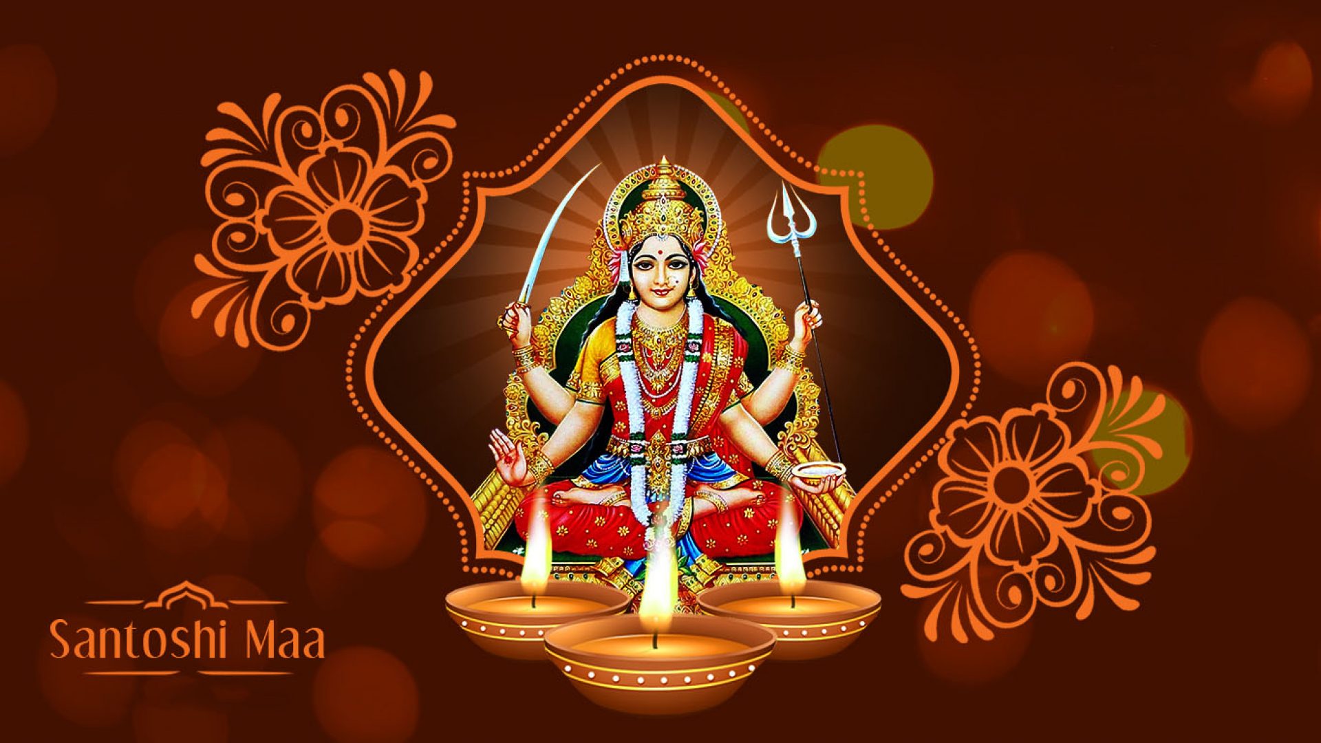 Santoshi Maa Image Wallpapers