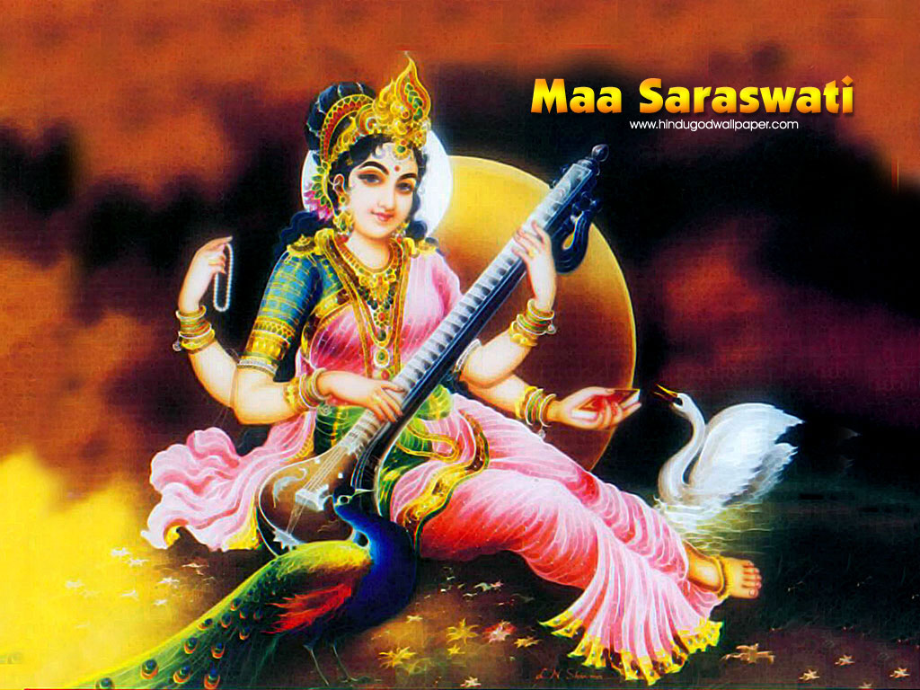 Saraswati Devi Images Wallpapers