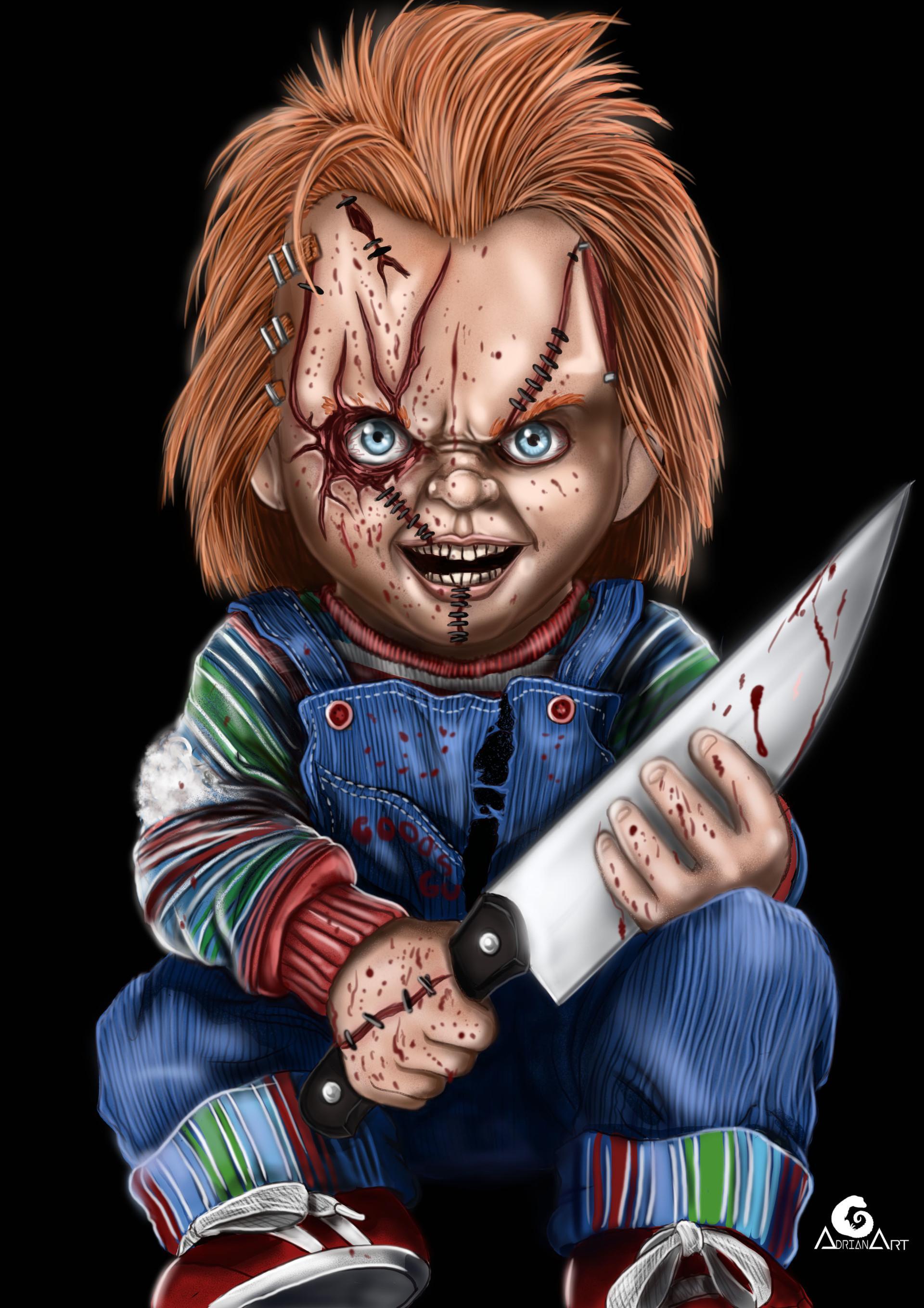 Scary Chucky Pictures Wallpapers