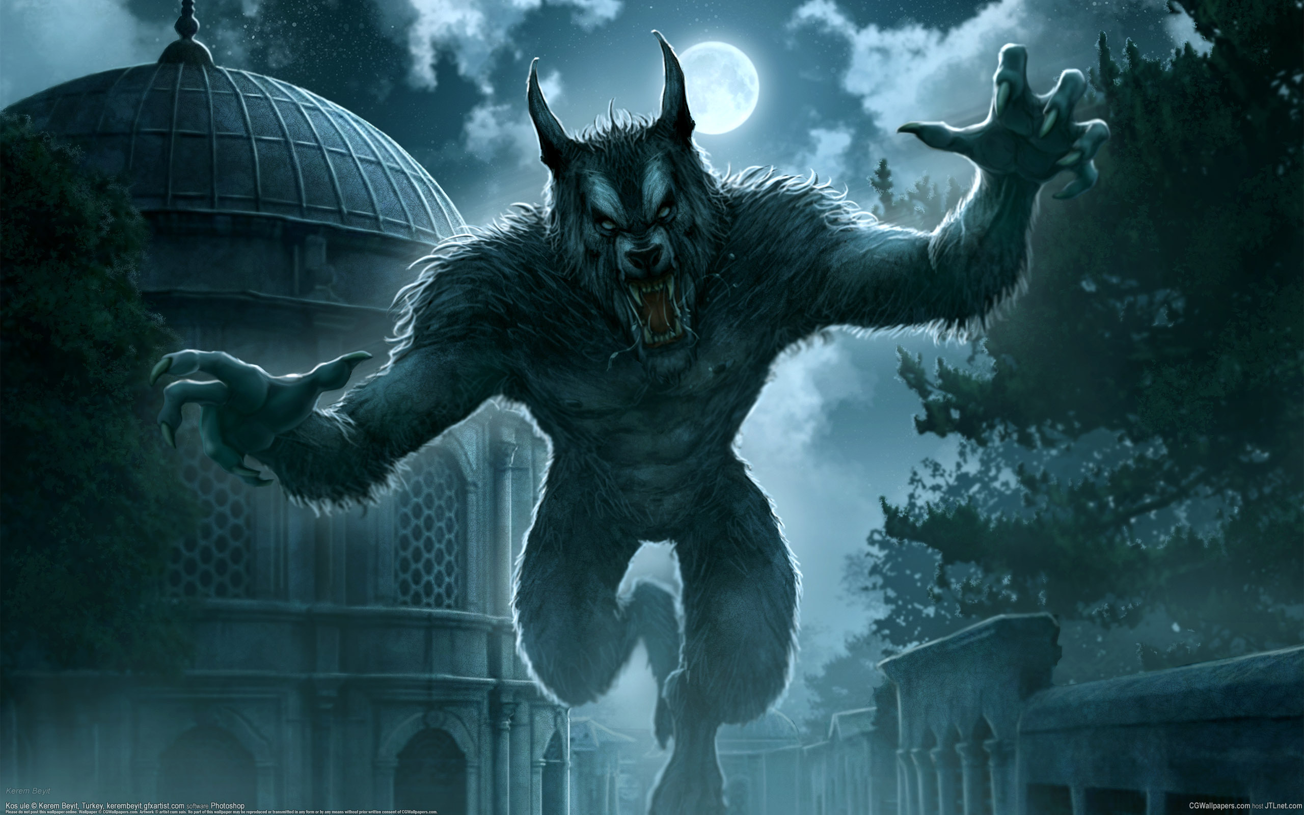 Scary Werewolf Picture Wallpapers