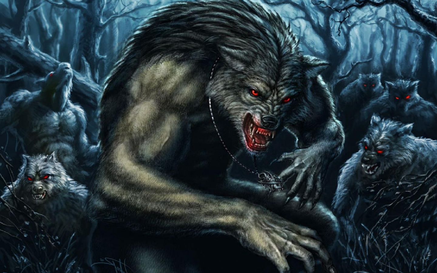 Scary Werewolf Picture Wallpapers