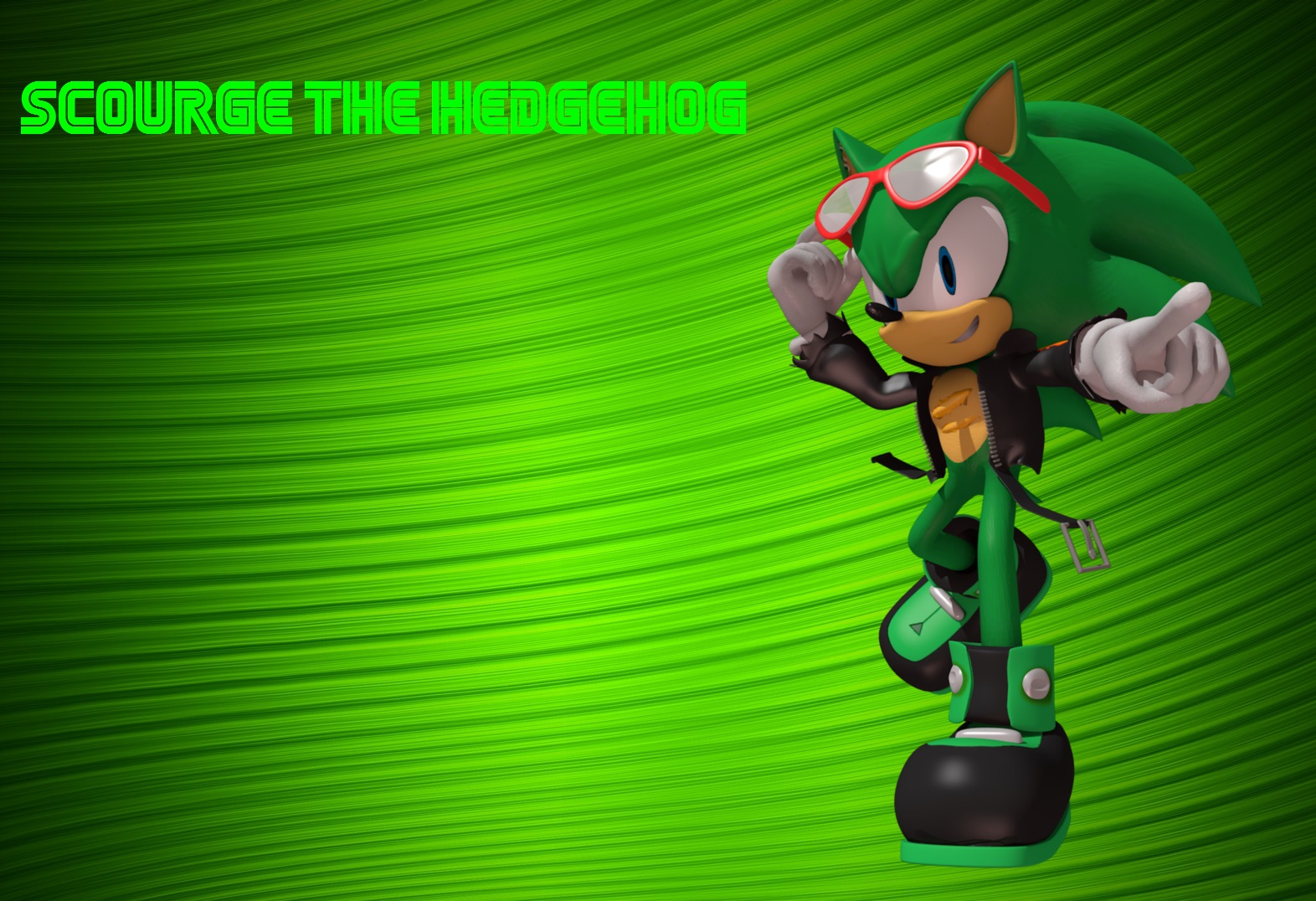Scourge The Hedgehog Wallpapers