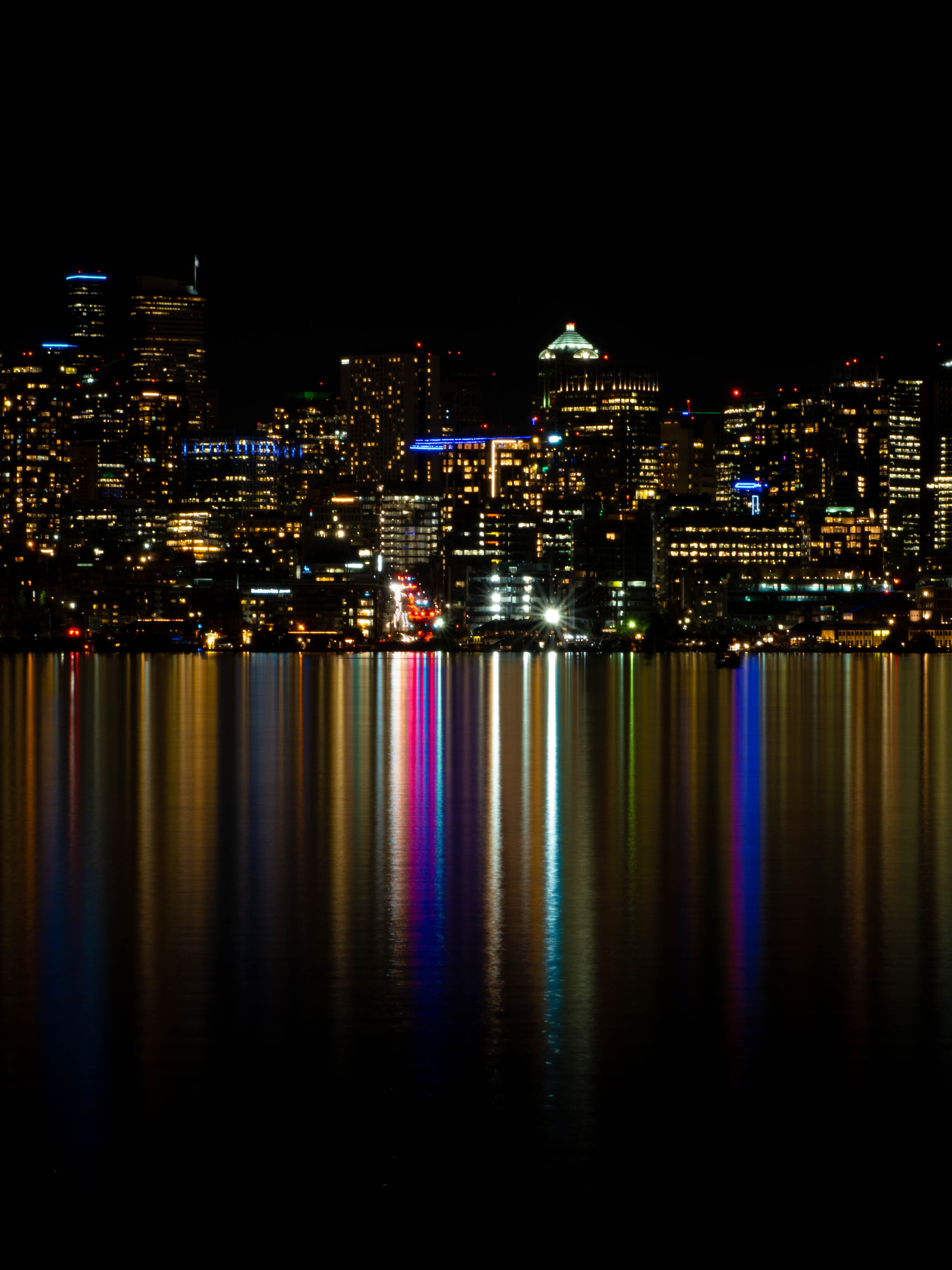 Seattle At Night Wallpapers