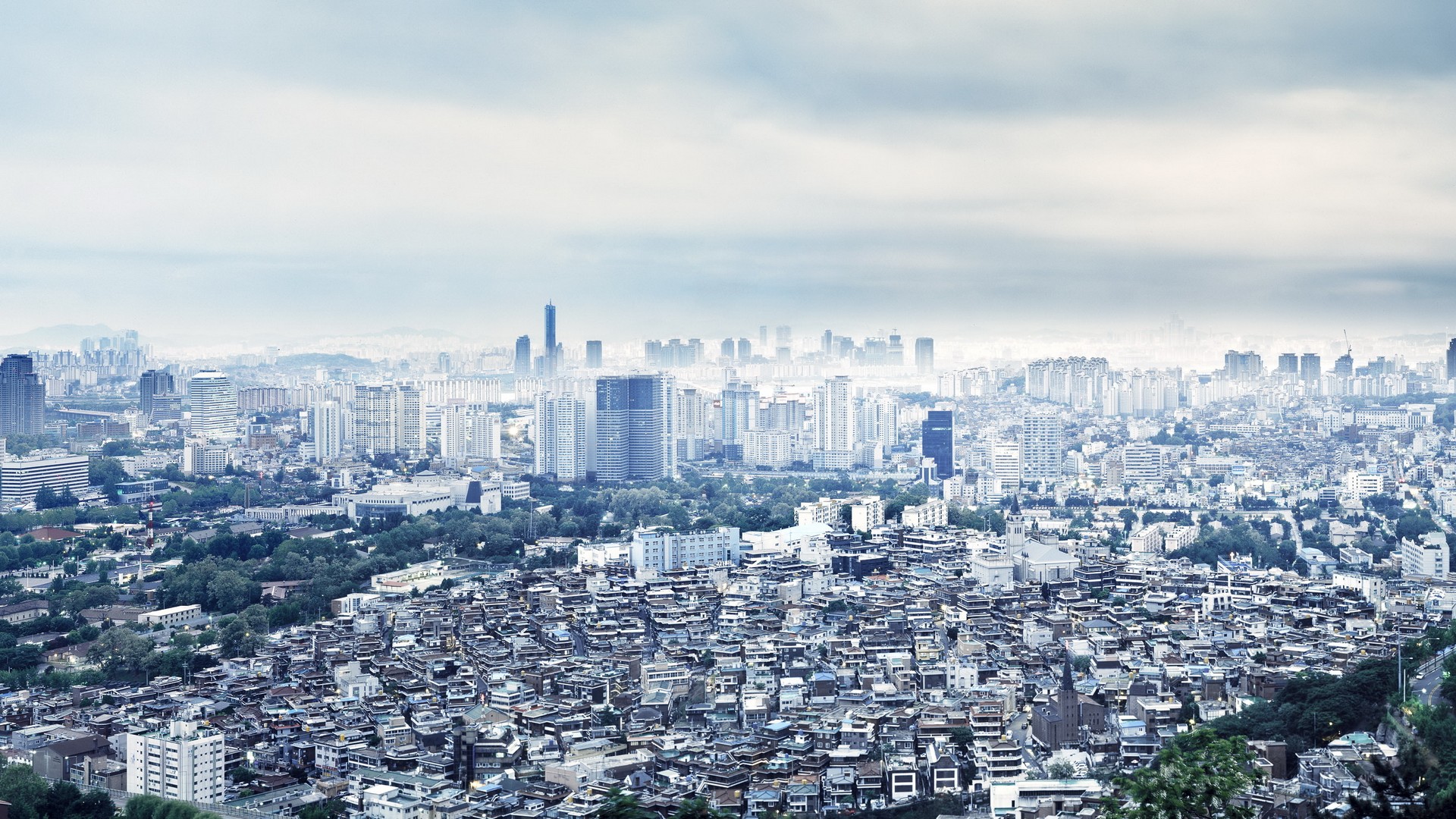 Seoul Cityscape Wallpapers