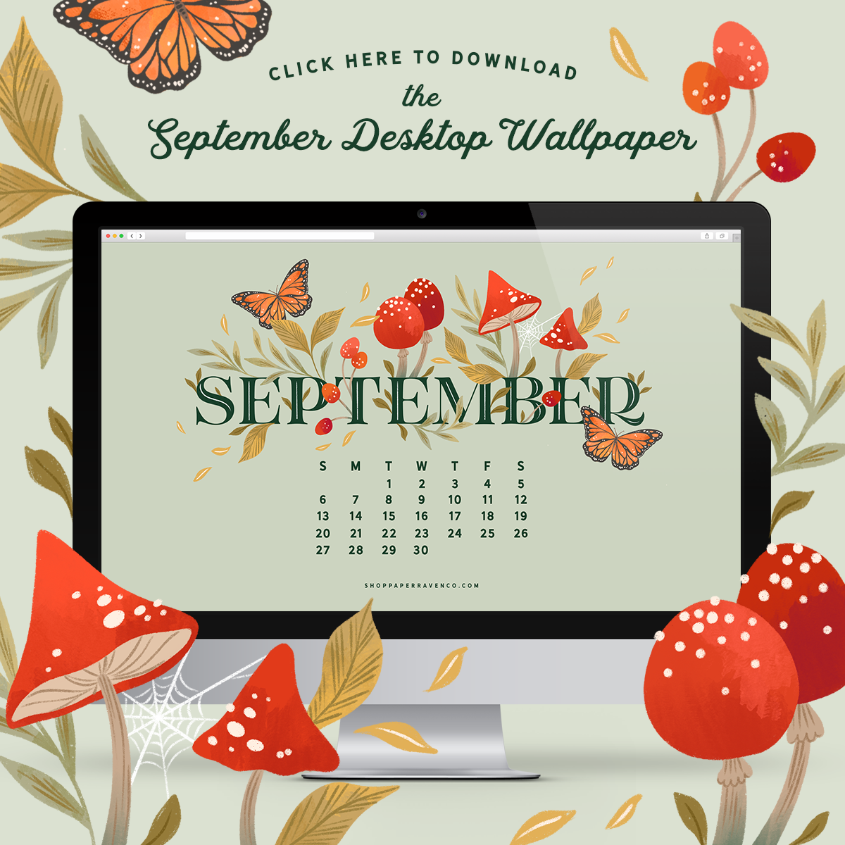 September 2020 Calendar Desktop Wallpapers