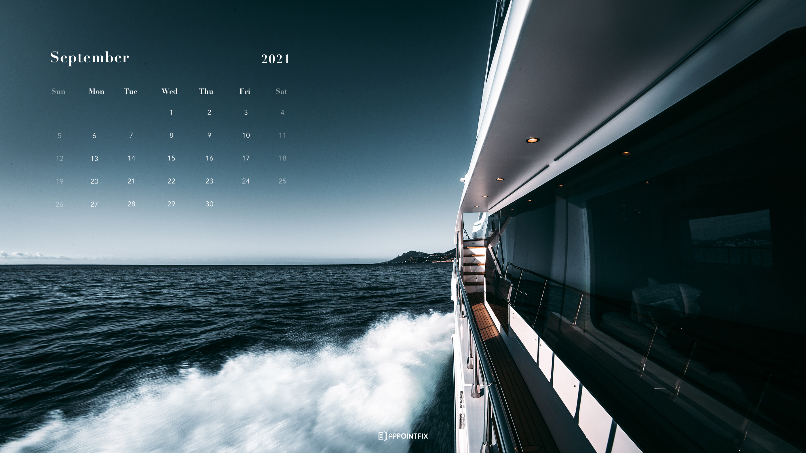 September 2021 Calendar Wallpapers