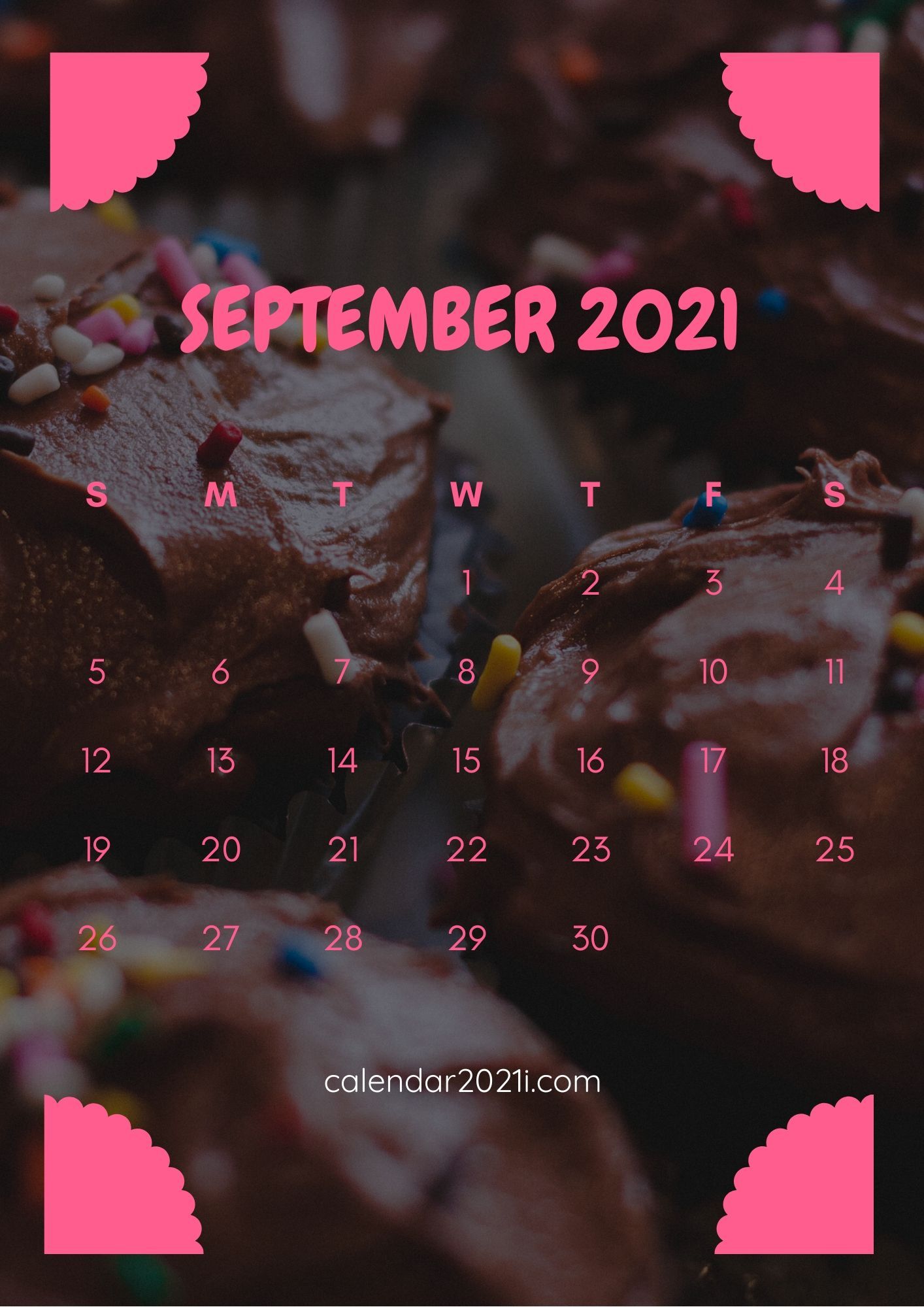 September 2021 Calendar Wallpapers