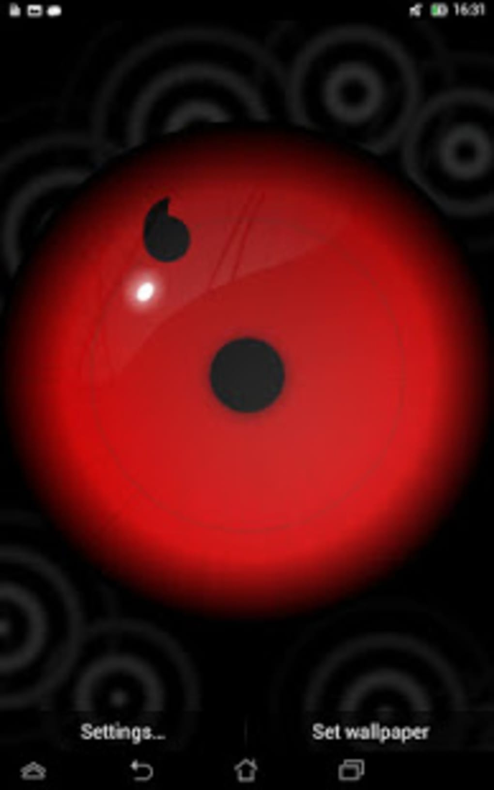 Sharingan Live Wallpapers