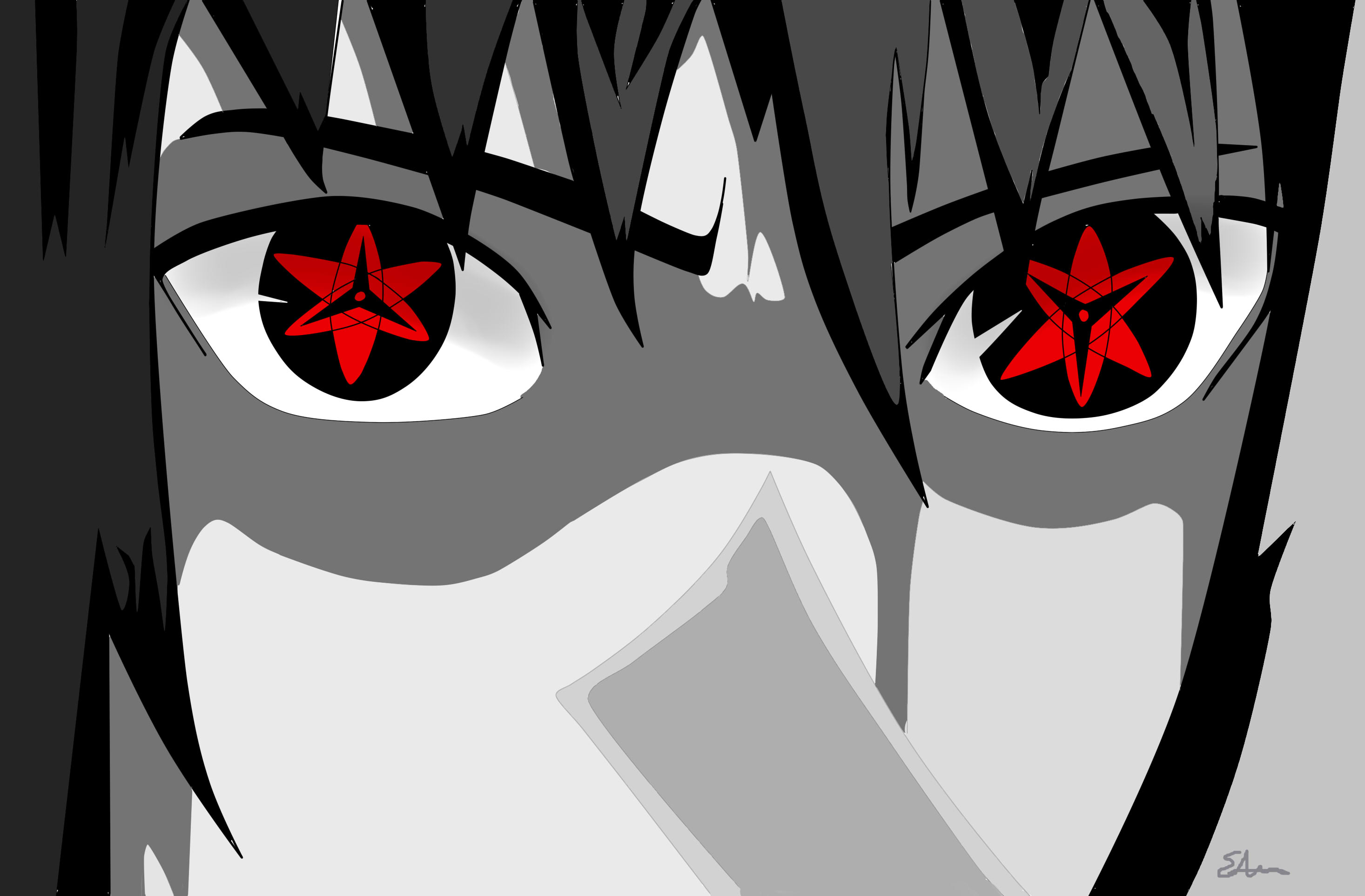 Sharingan Sasuke Wallpapers