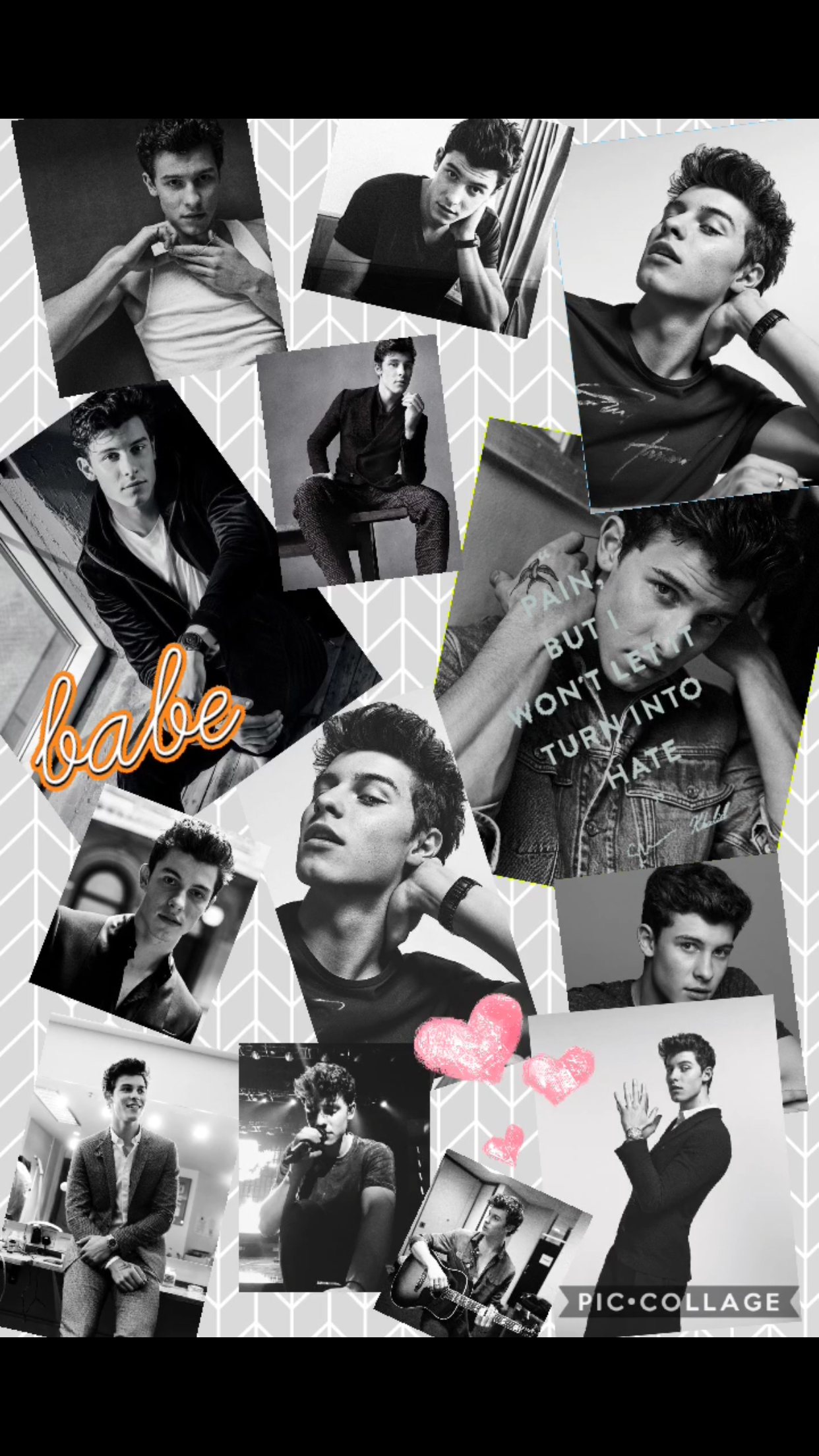 Shawn Mendes Collage Wallpapers