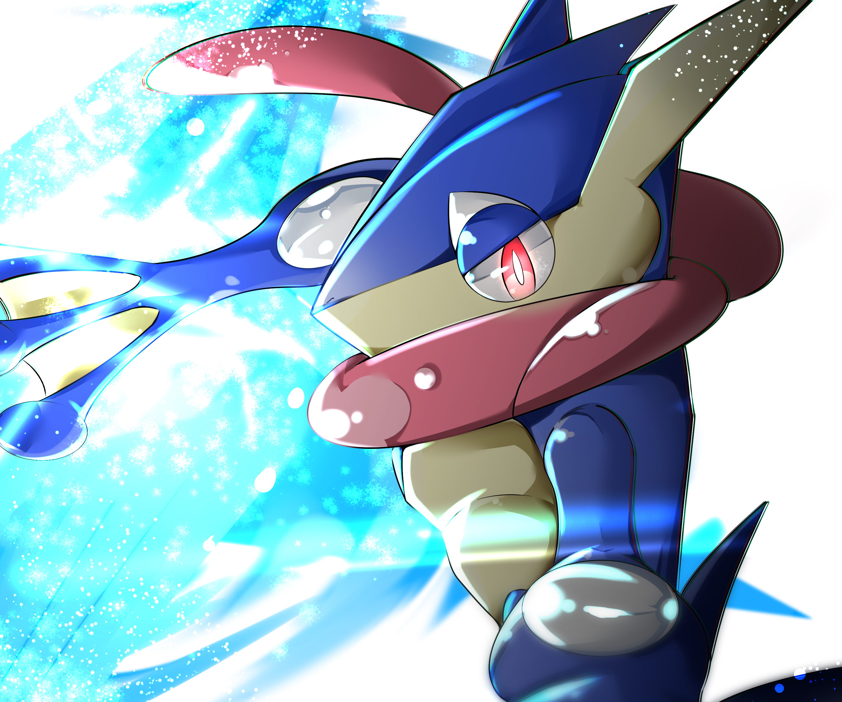 Shiny Ash Greninja Wallpapers