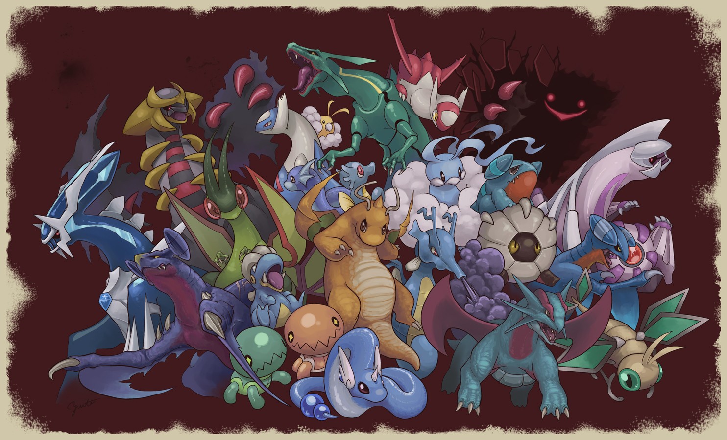 Shiny Dragonite Wallpapers