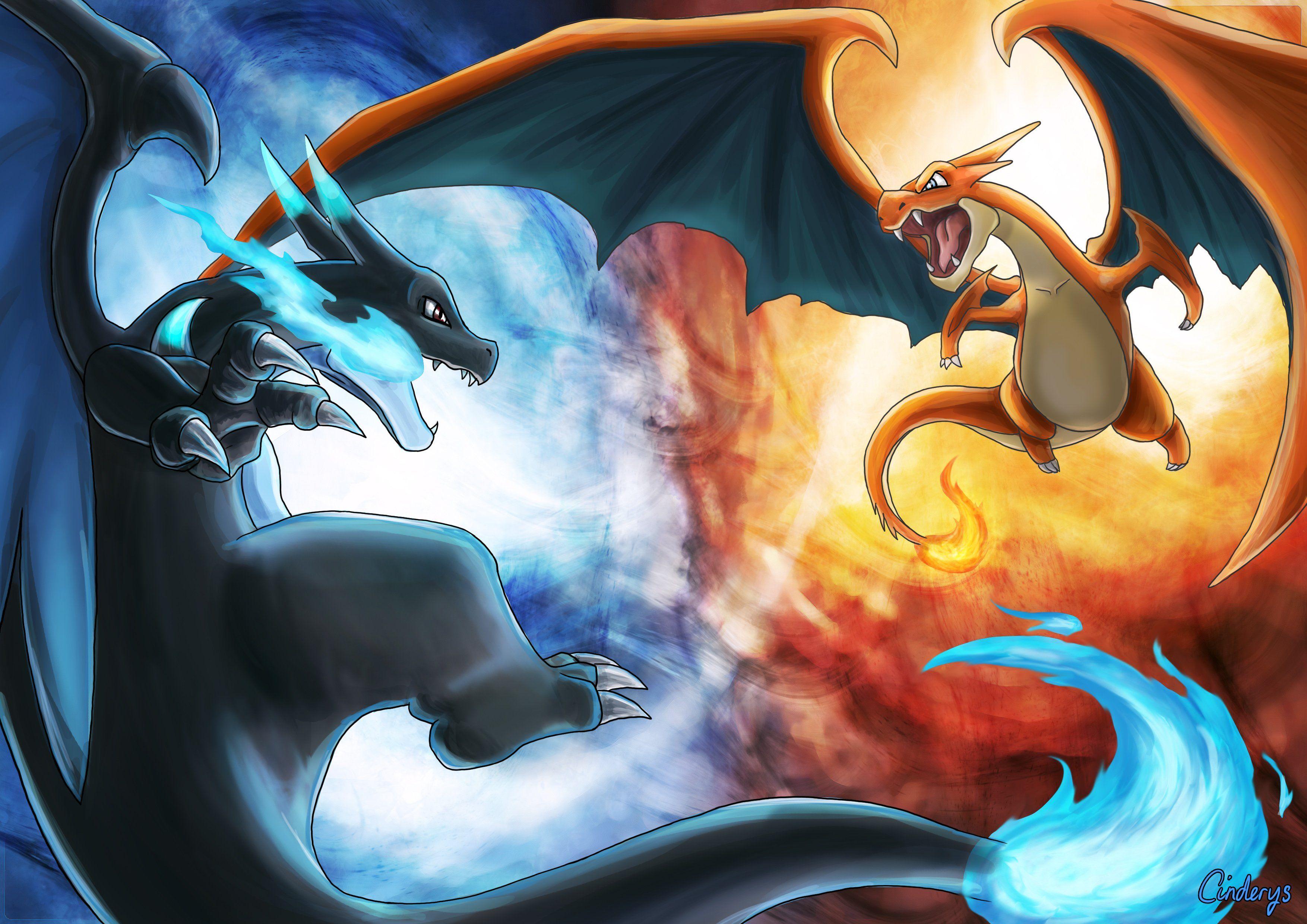 Shiny Mega Charizard X Wallpapers