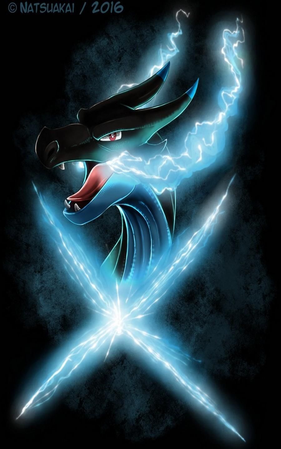 Shiny Mega Charizard X Wallpapers