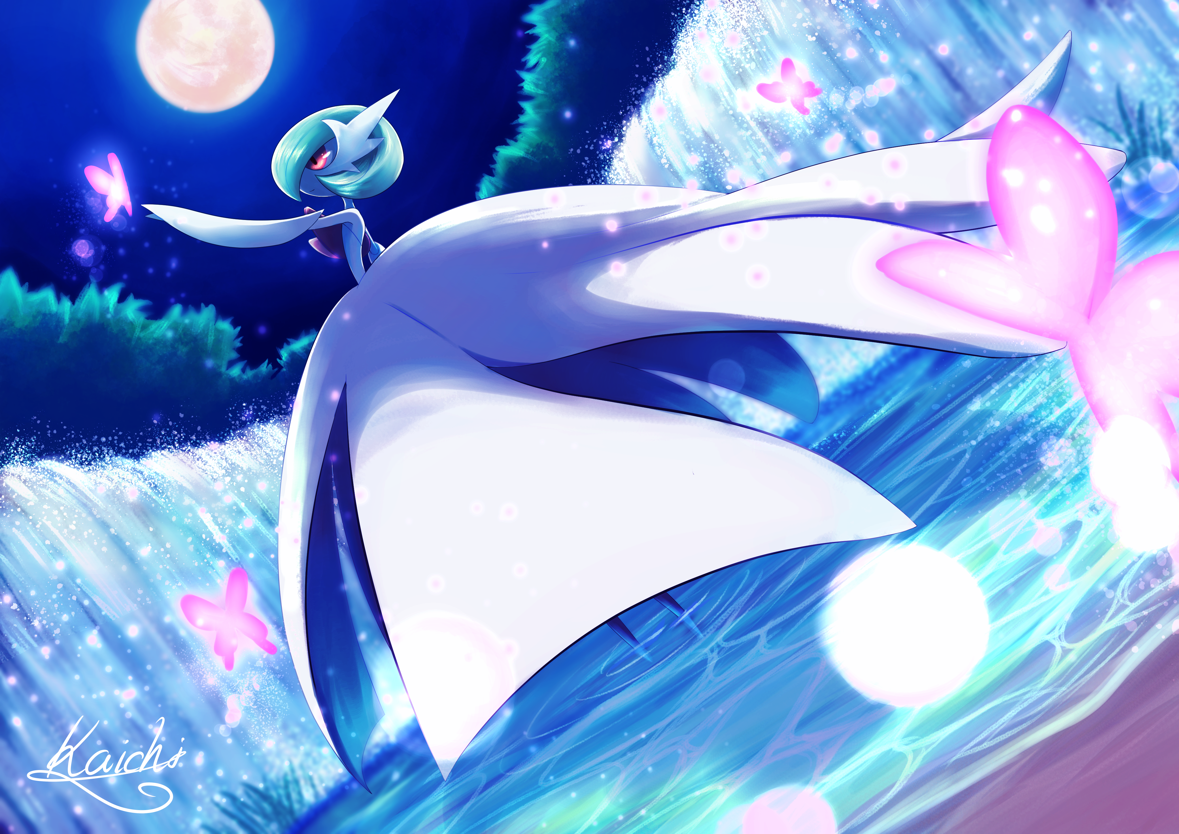 Shiny Mega Gardevoir Wallpapers