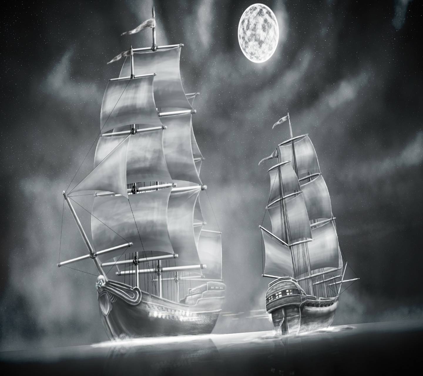 Ship Black And White Wallpapers