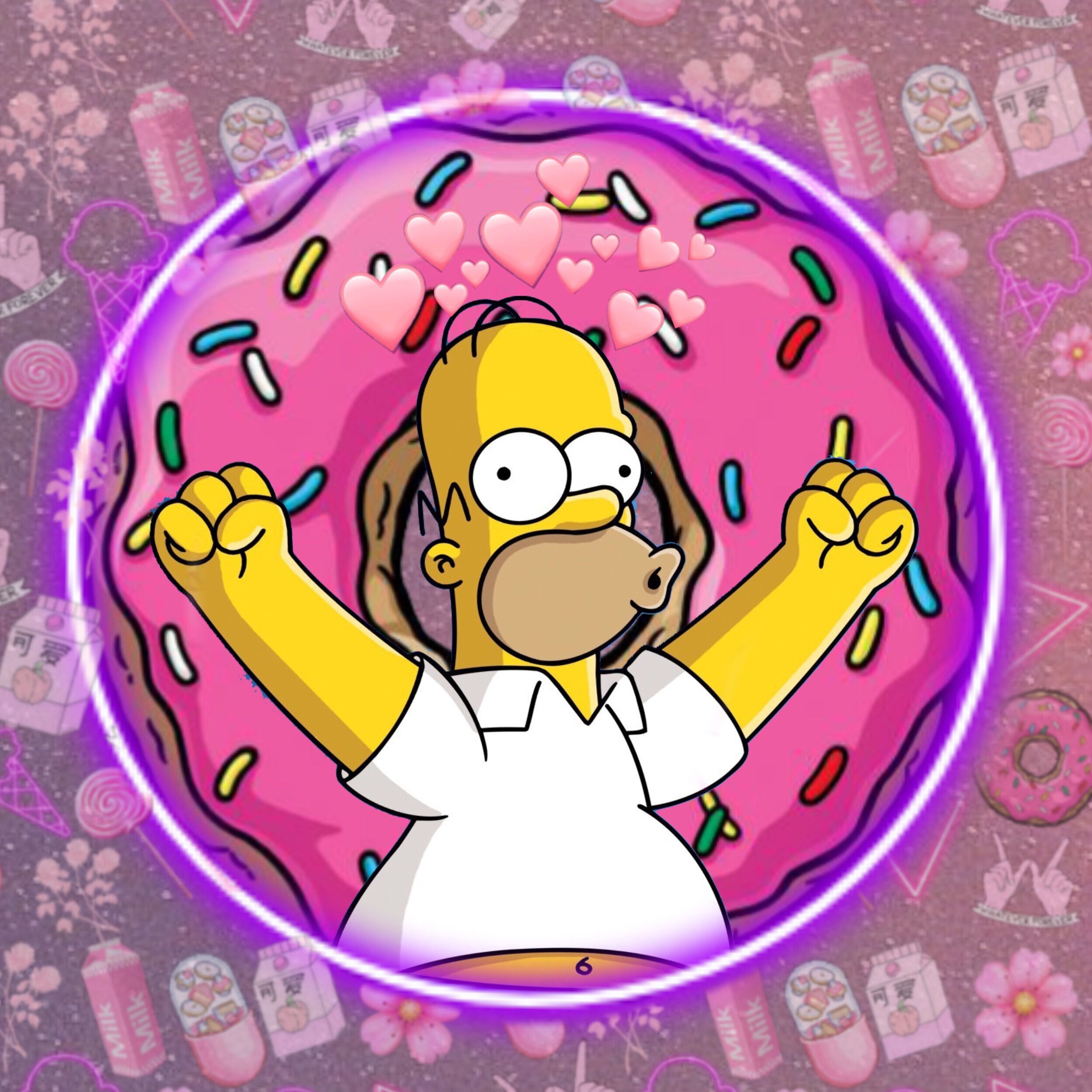 Simpsons Donut Wallpapers