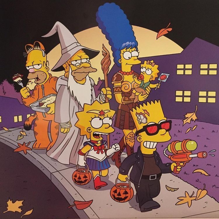 Simpsons Halloween Wallpapers