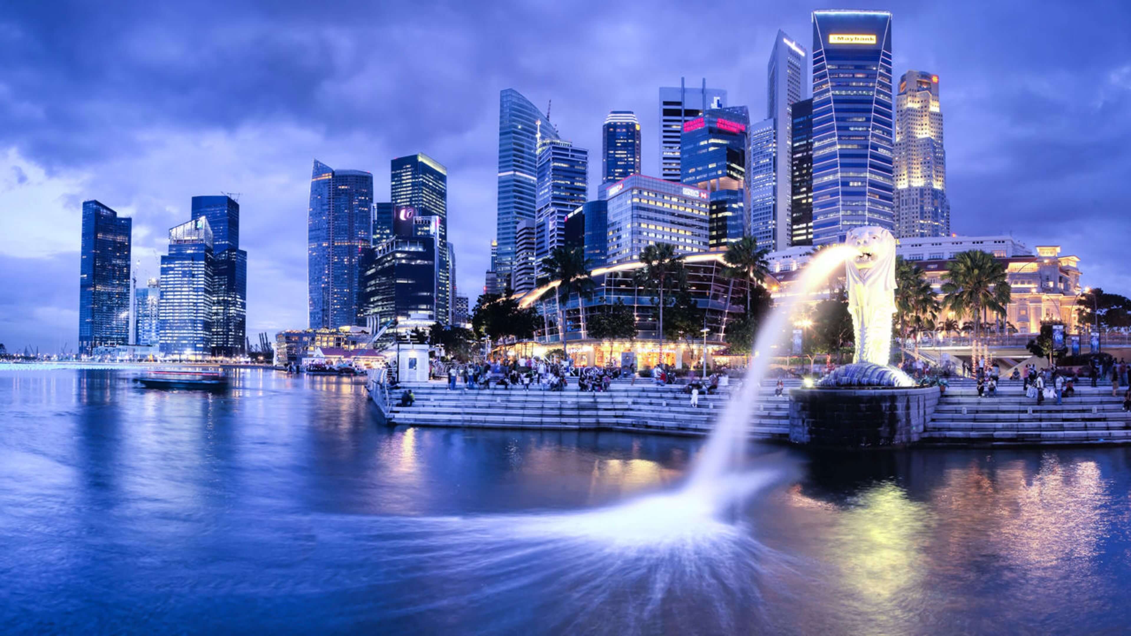 Singapore Skyline Wallpapers