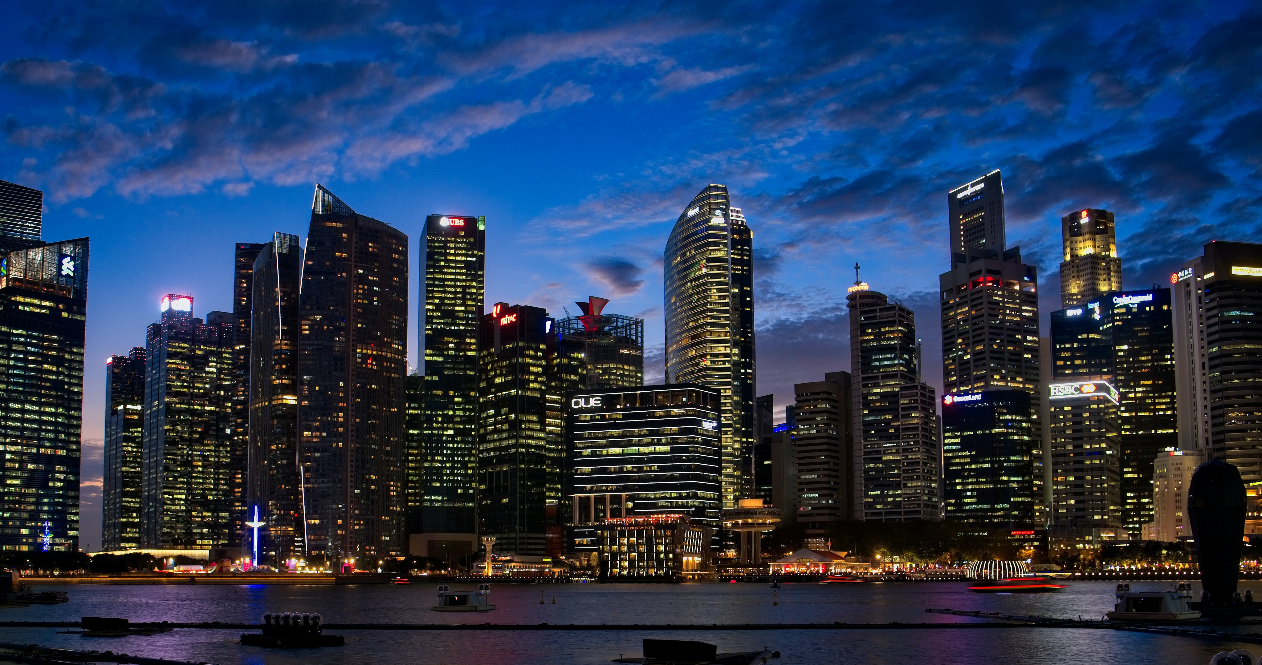 Singapore Skyline Wallpapers