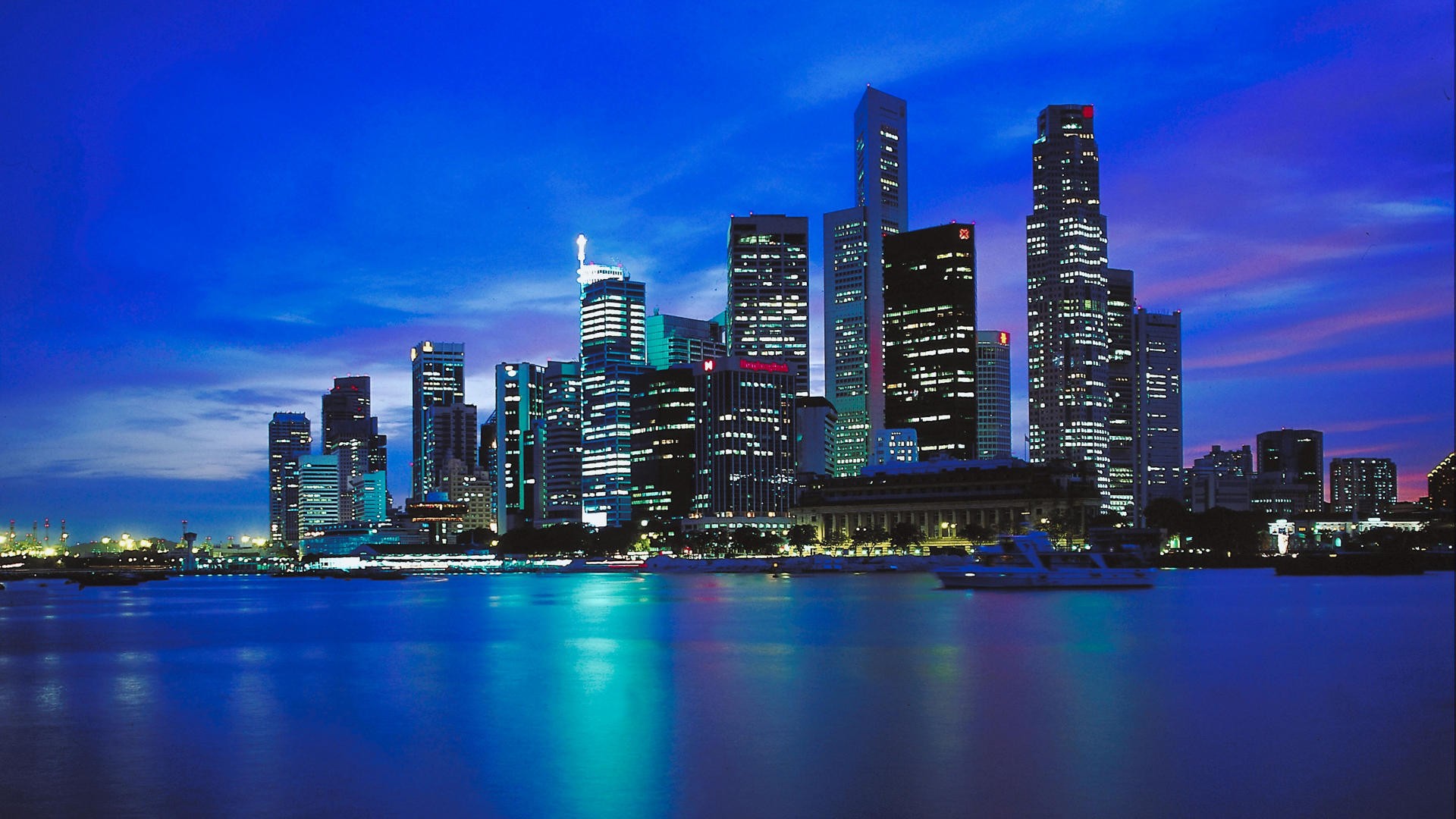 Singapore Skyline Wallpapers