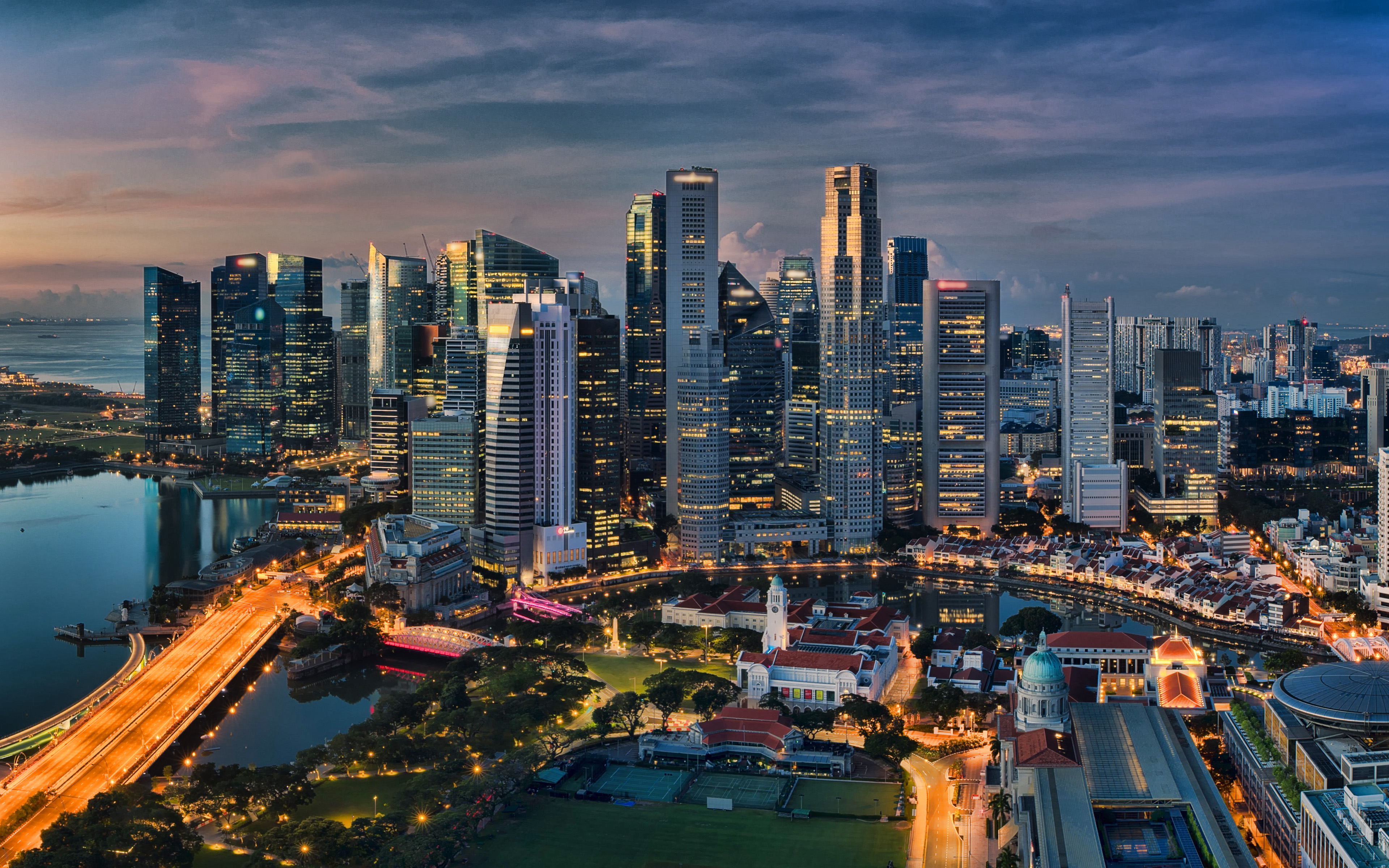 Singapore Skyline Wallpapers