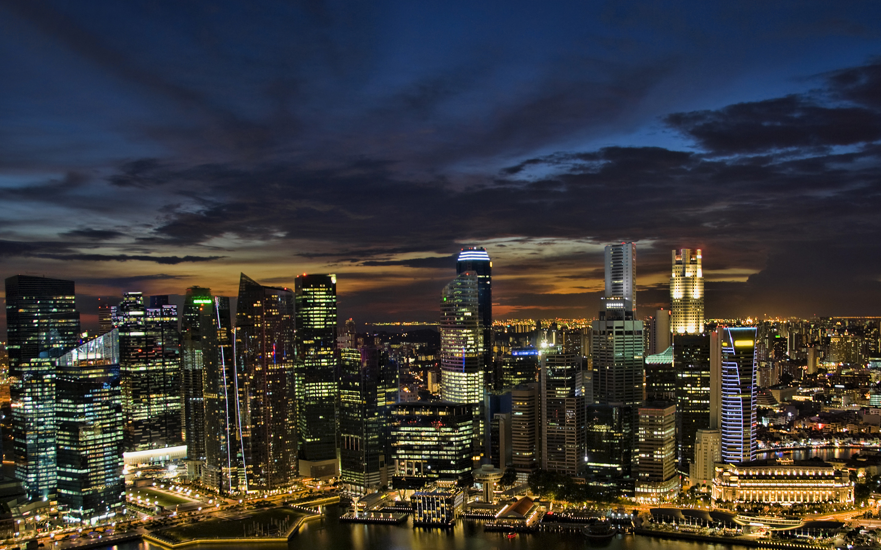 Singapore Skyline Wallpapers