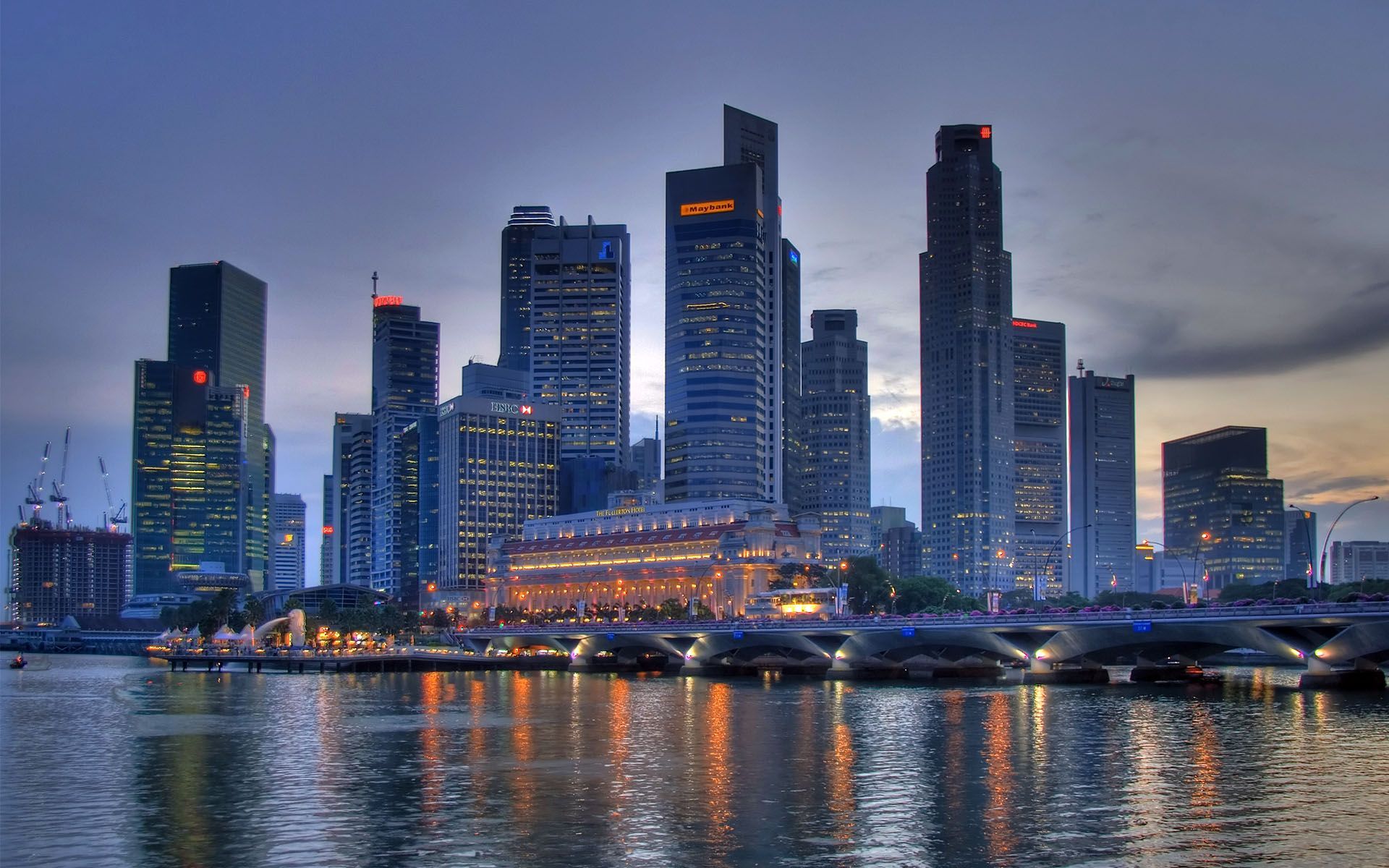 Singapore Skyline Wallpapers