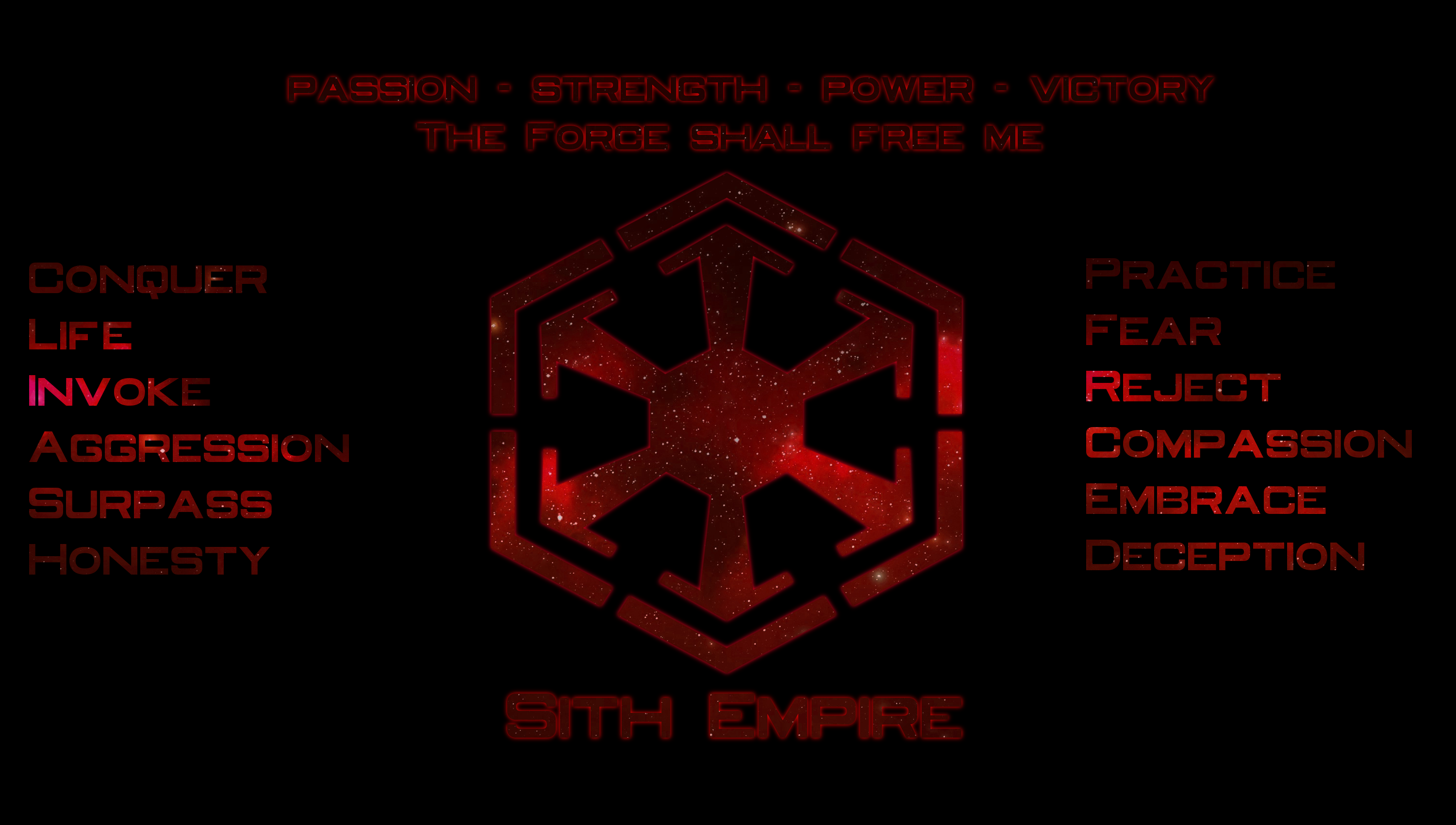 Sith Code Wallpapers