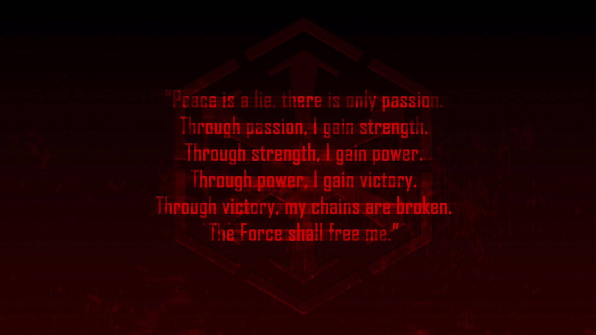 Sith Code Wallpapers