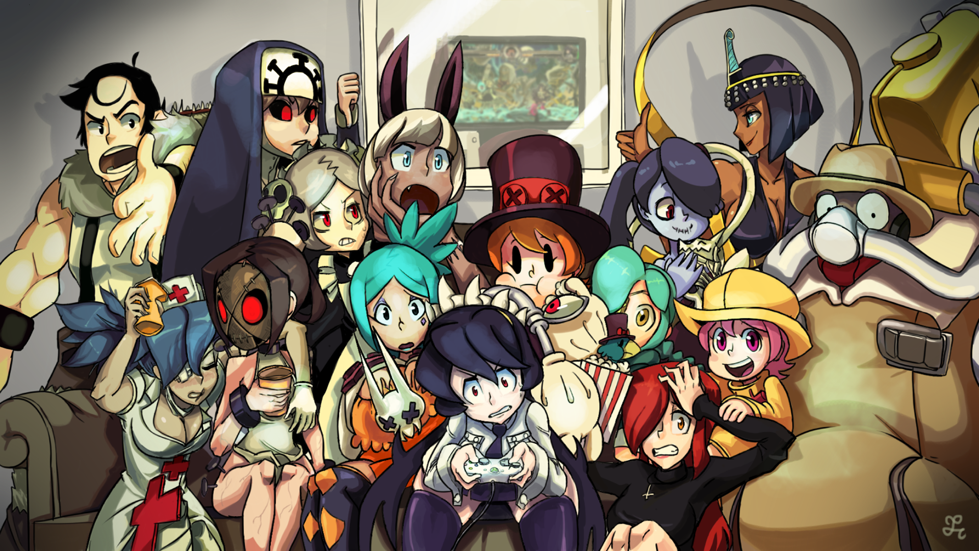 Skullgirls Phone Wallpapers