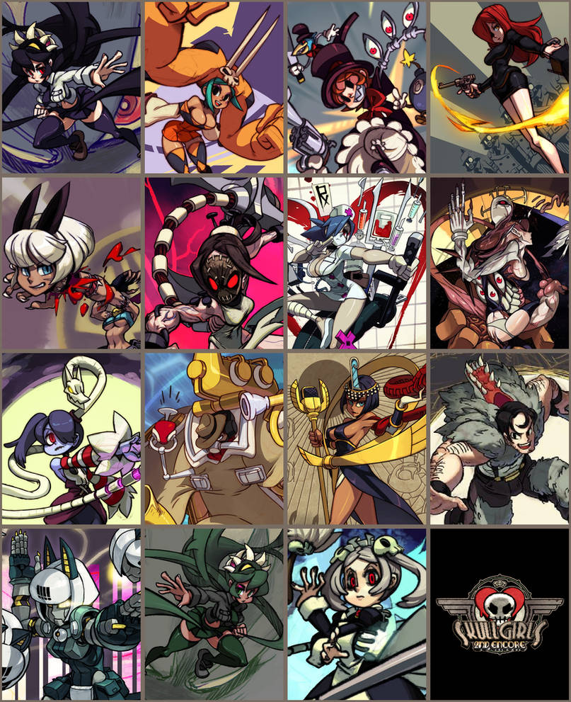 Skullgirls Phone Wallpapers