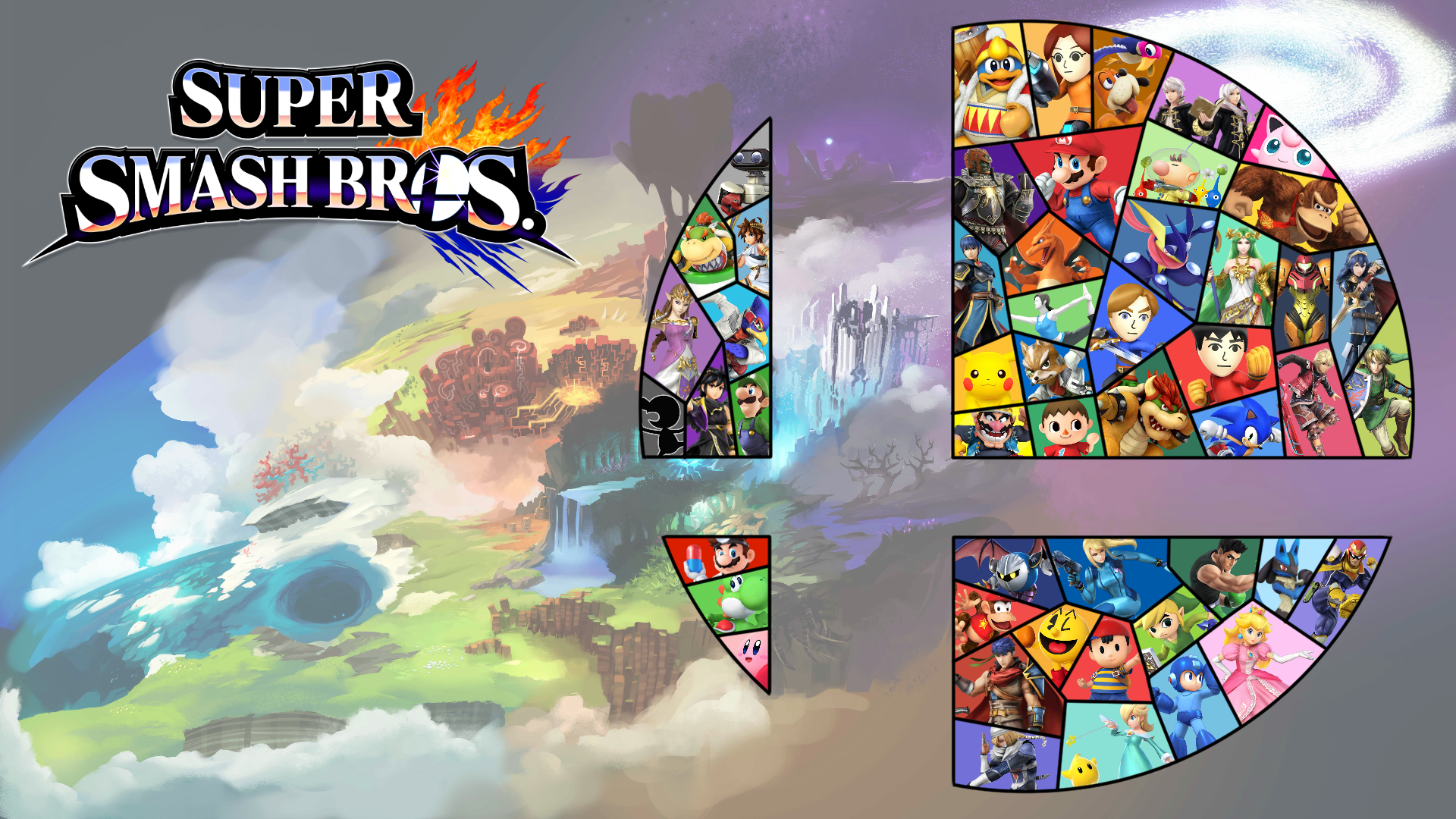 Smash Bros Logo Wallpapers
