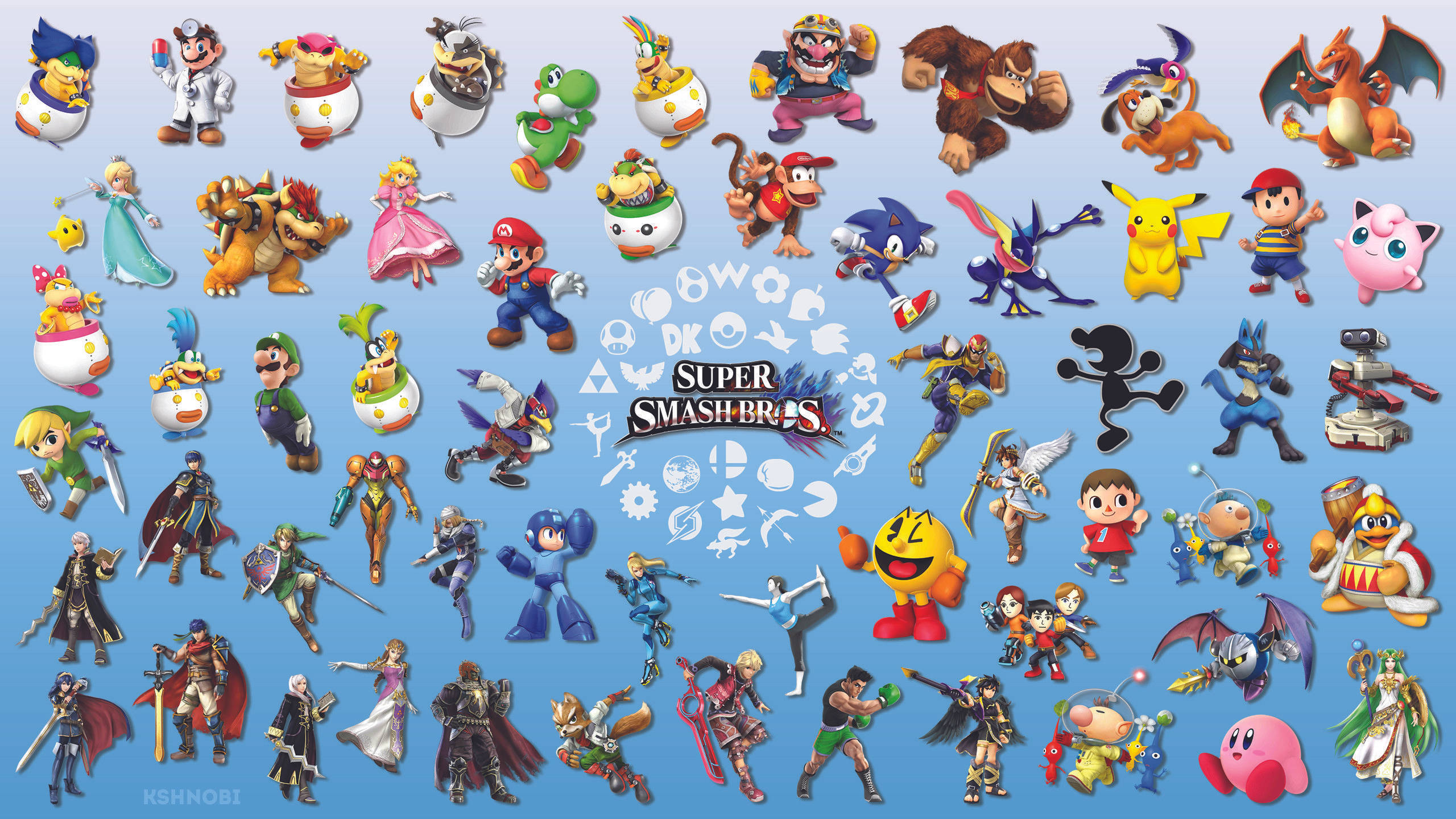 Smash Bros Logo Wallpapers