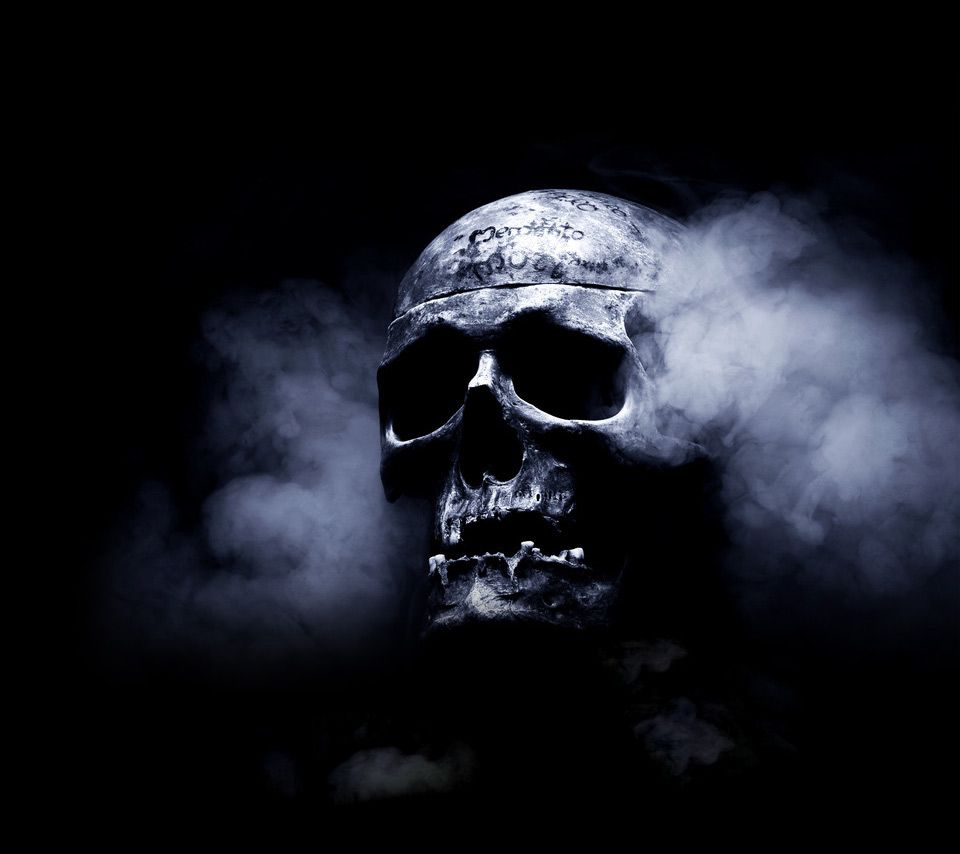 Smoking Skull Live Wallpapers