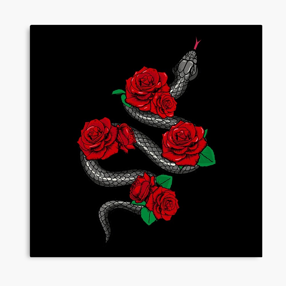 Snake And Rose Wallpapers