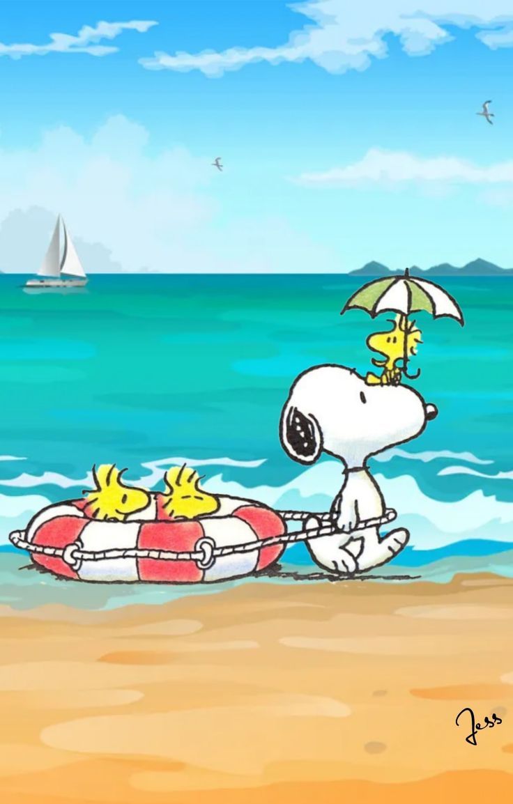 Snoopy Summer Wallpapers