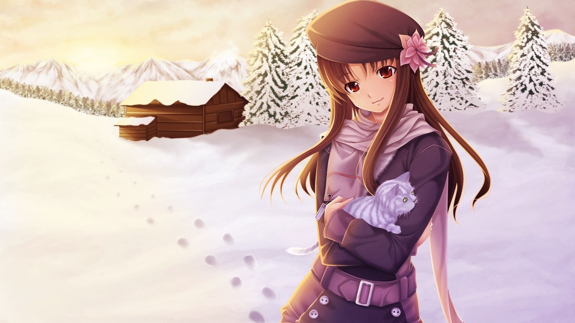 Snow Anime Wallpapers