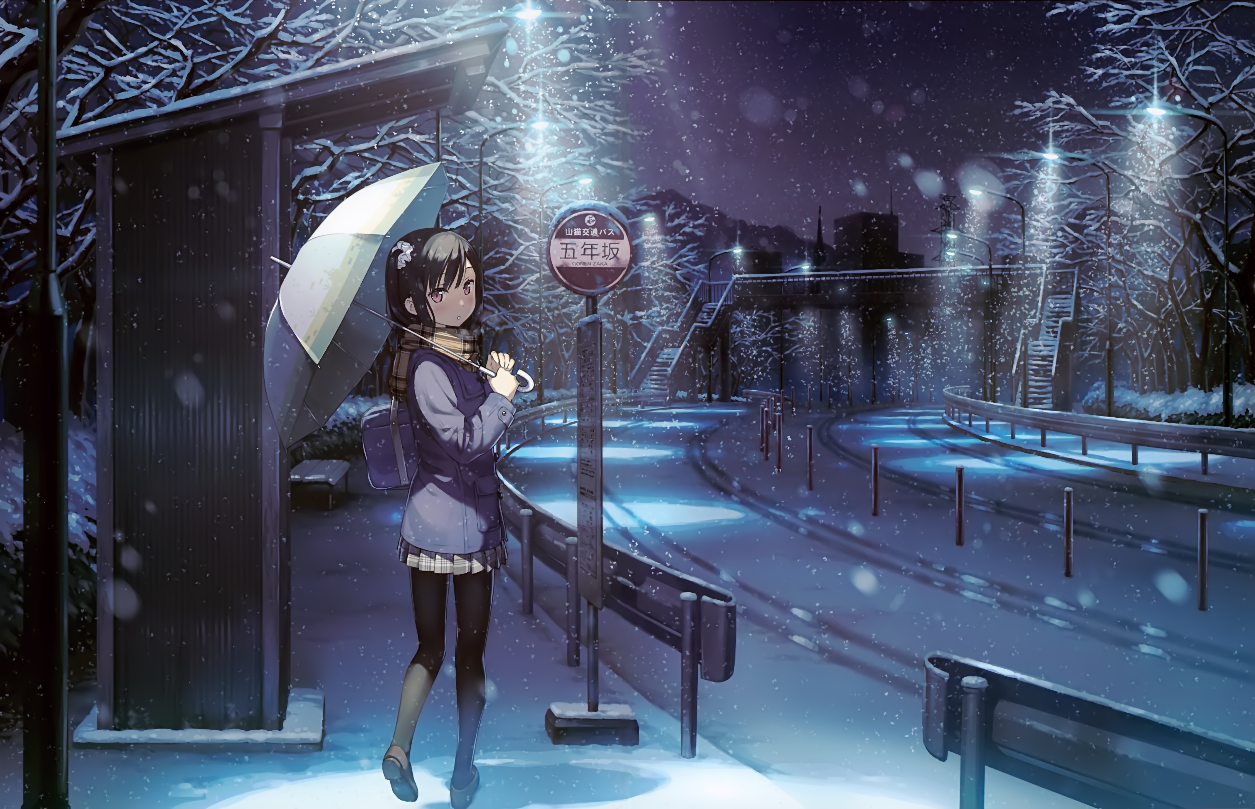 Snow Anime Wallpapers