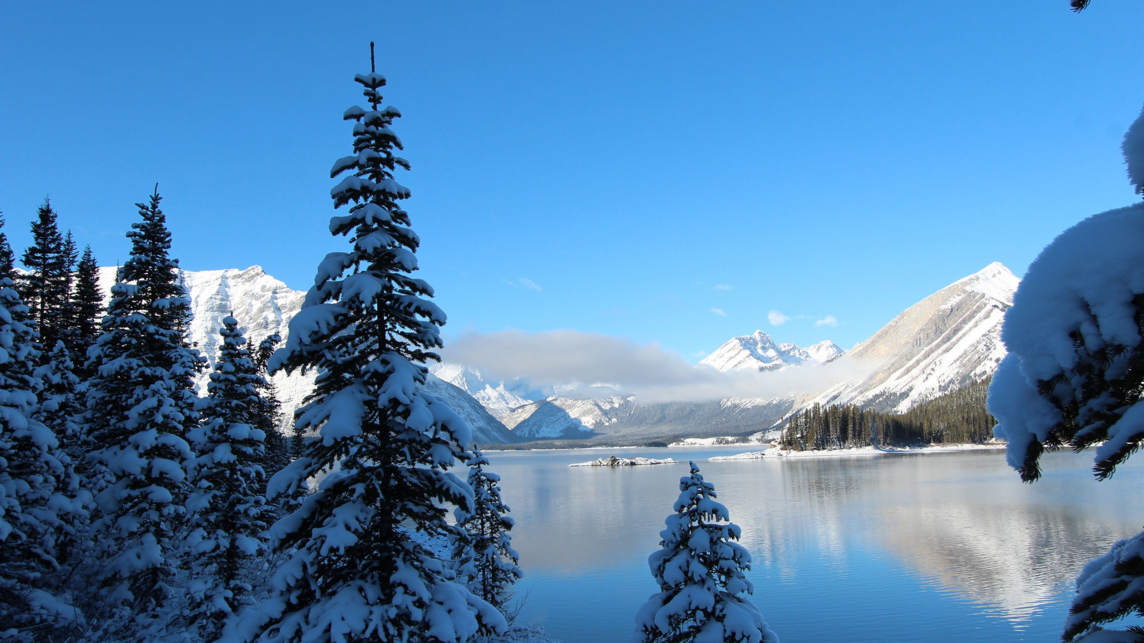 Snowy Mountains Lakes Wallpapers