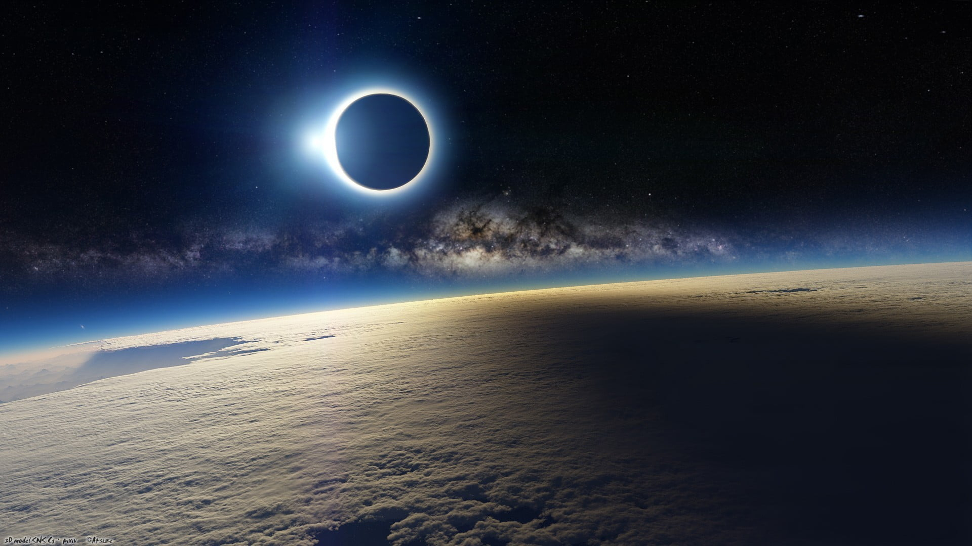 Solar Eclipse Aesthetic Wallpapers