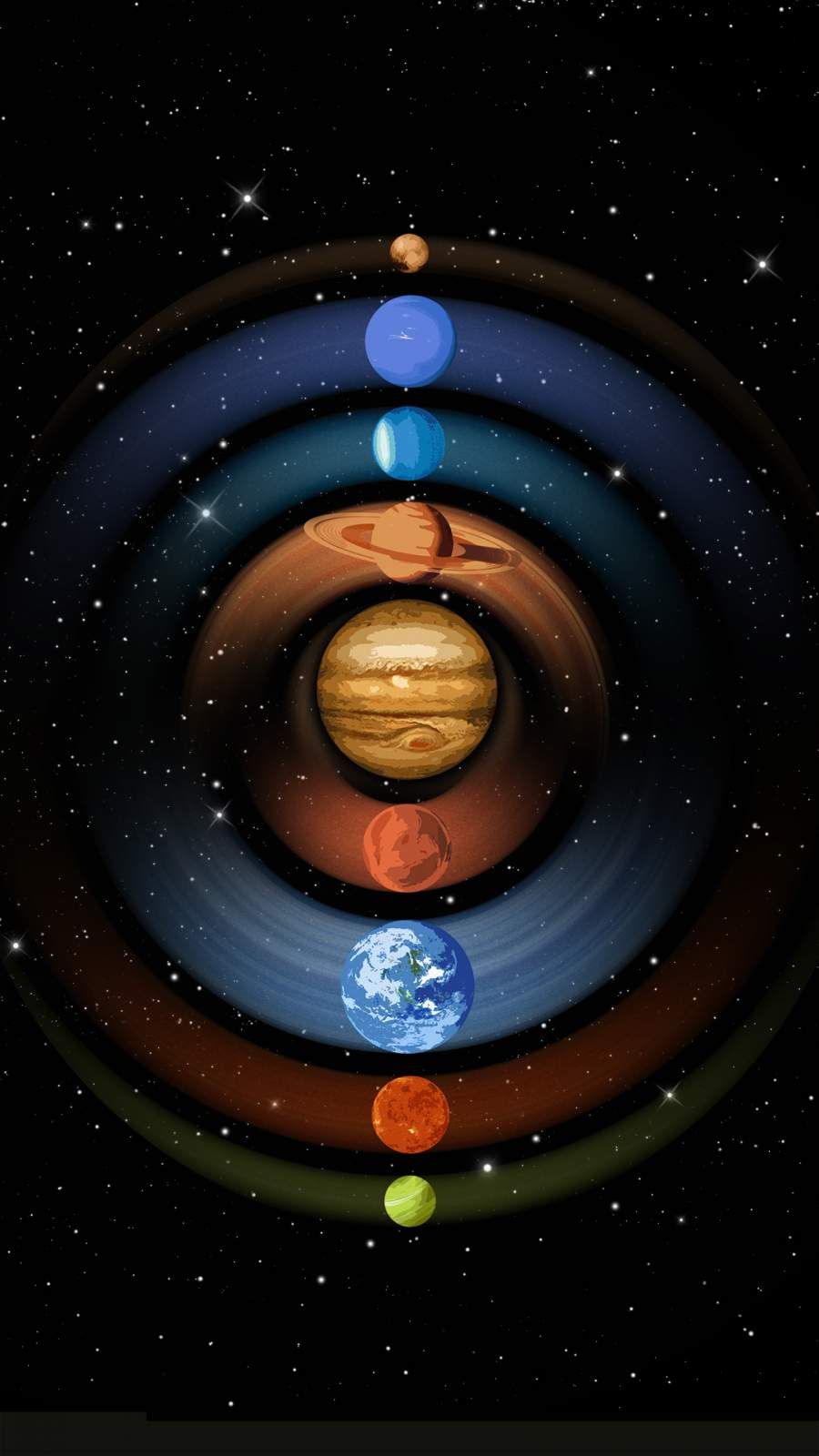 Solar System Phone Wallpapers