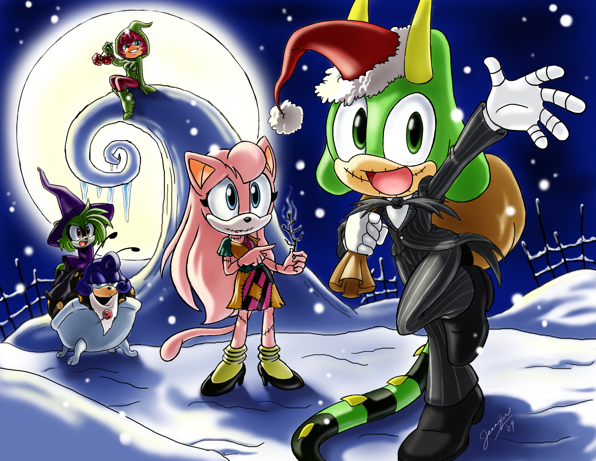 Sonic Christmas Wallpapers