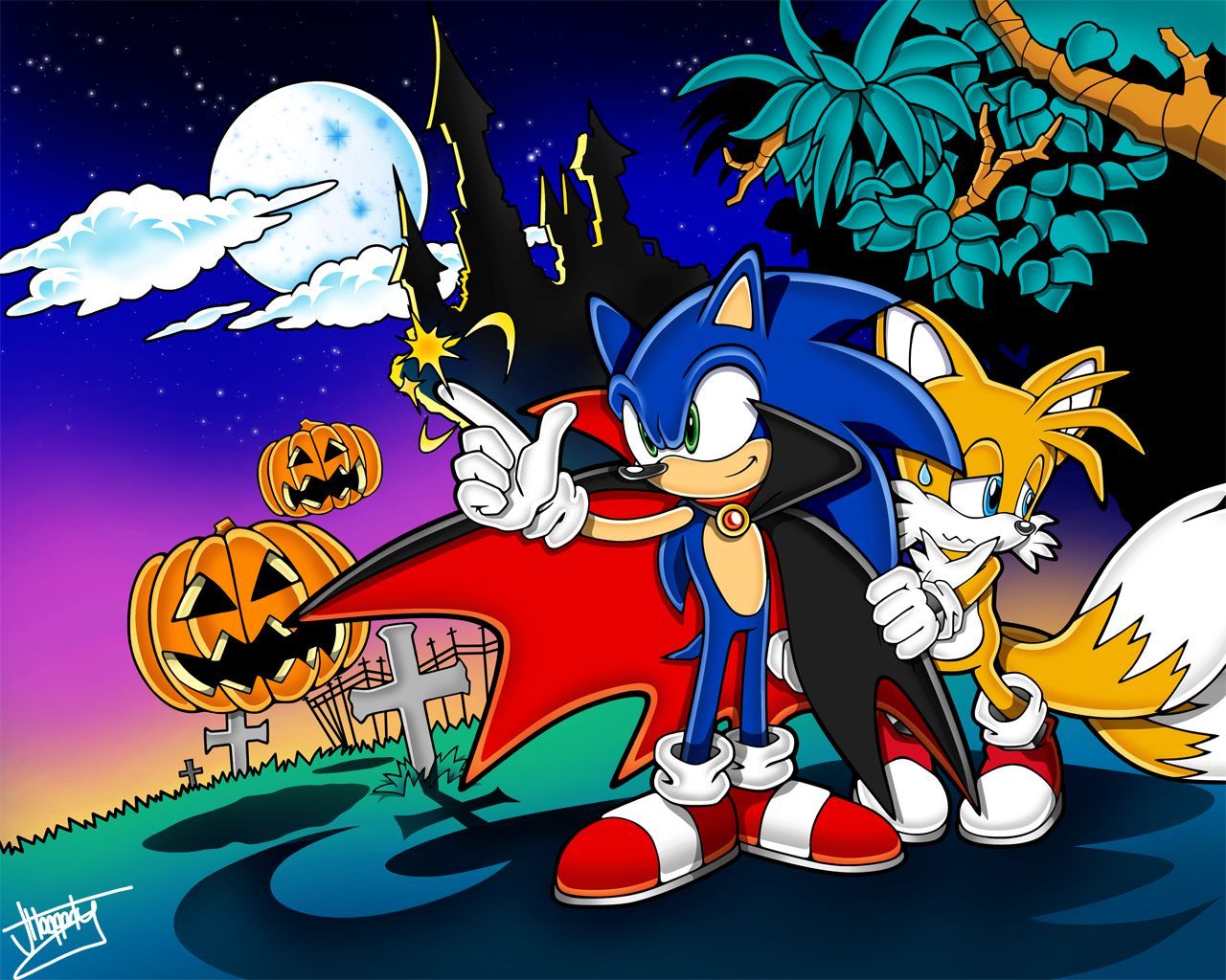 Sonic Halloween Wallpapers