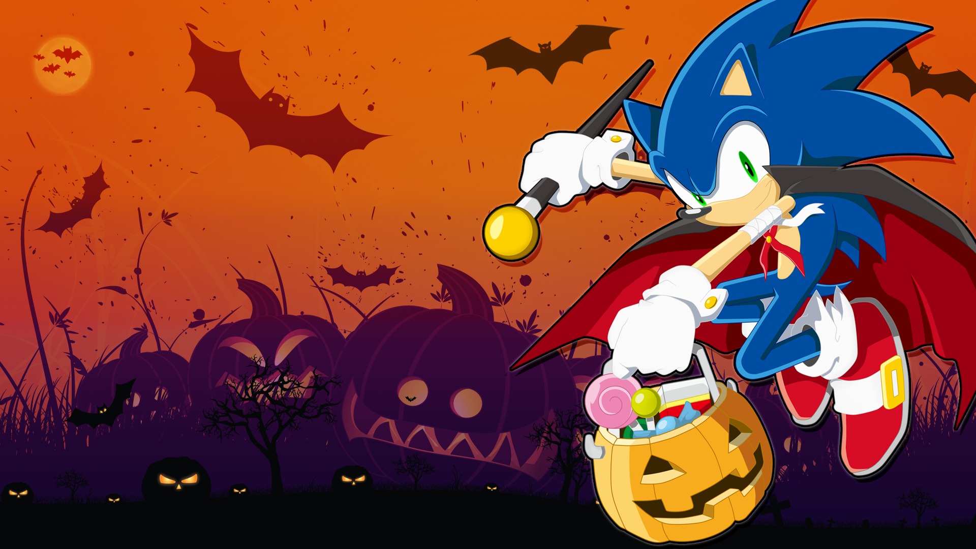 Sonic Halloween Wallpapers